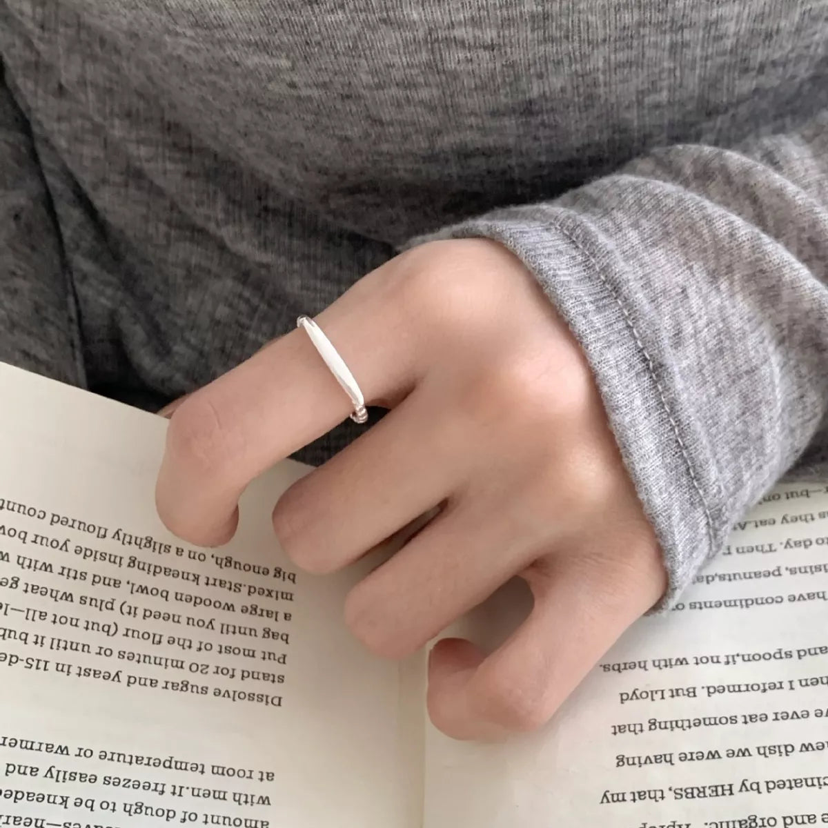 925 Sterling Silver Geometric Ring - PBNJ FASHIONS