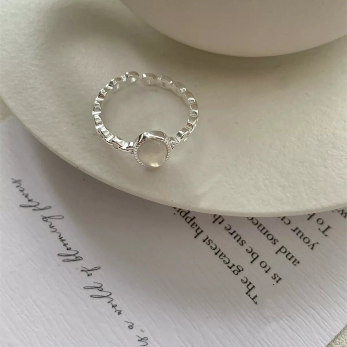 925 Sterling Silver Open Ring - PBNJ FASHIONS