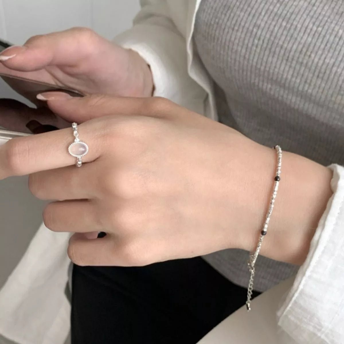 925 Sterling Silver Open Ring - PBNJ FASHIONS