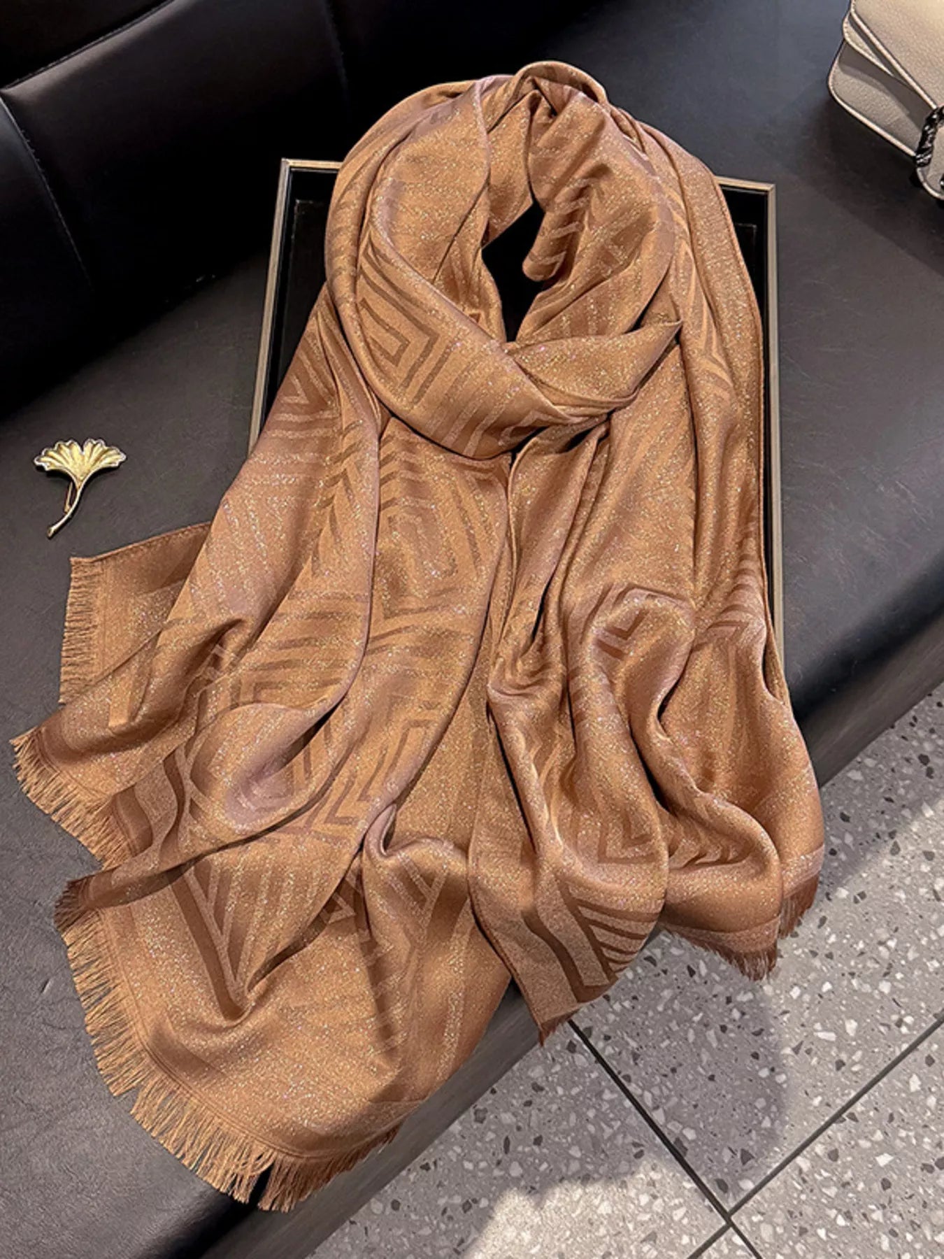 Raw Hem Lightweight Scarf - PBNJ FASHIONS