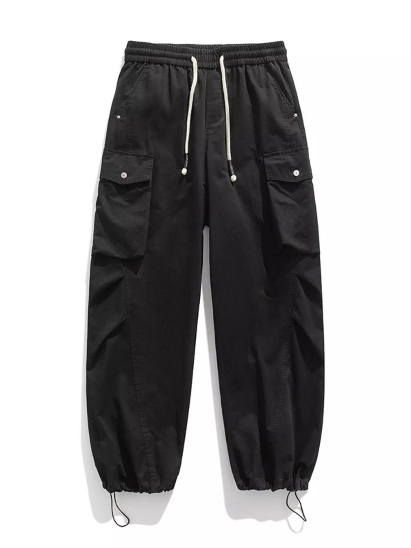 Men's Plus Size Casual Loose Fit Cargo Pants - PBNJ FASHIONS