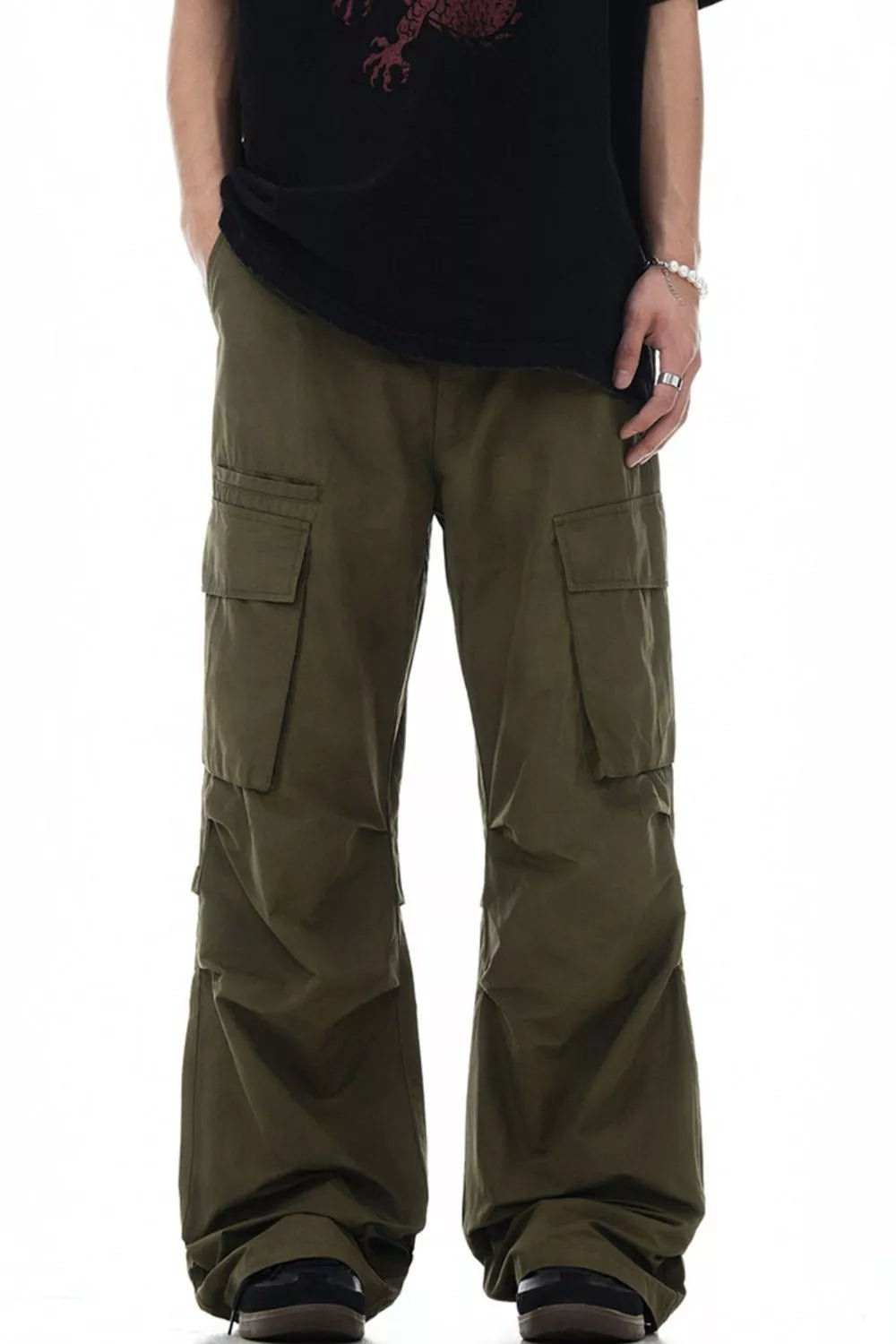 Men's Relaxed Fit Cargo Pants - PBNJ FASHIONS