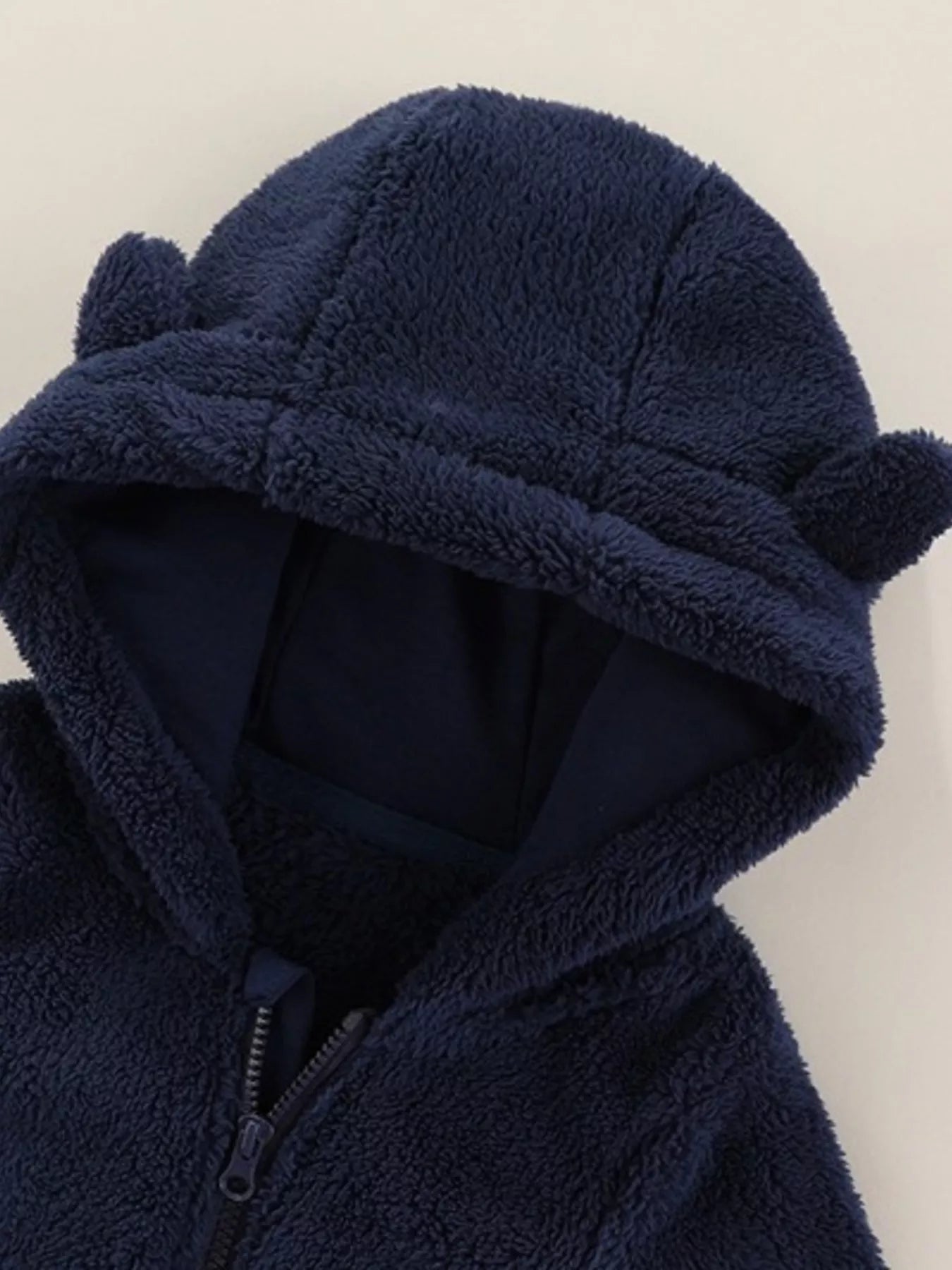 Children's Cozy Bear Hooded Fleece One - Piece - PBNJ FASHIONS