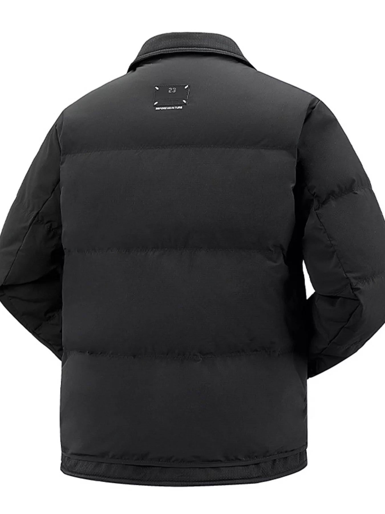 Men's Plus Size Snap - Down Padded Winter Coat - PBNJ FASHIONS