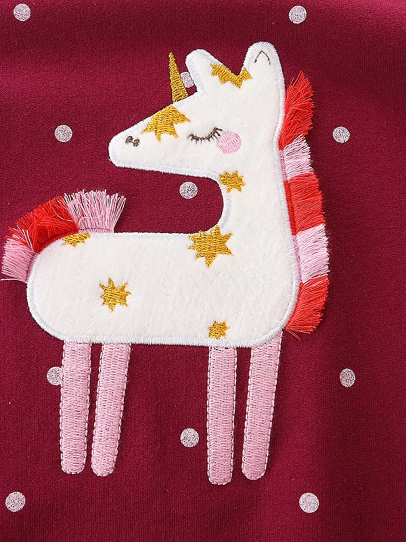 Children's Unicorn Round Neck Sweatshirt - PBNJ FASHIONS
