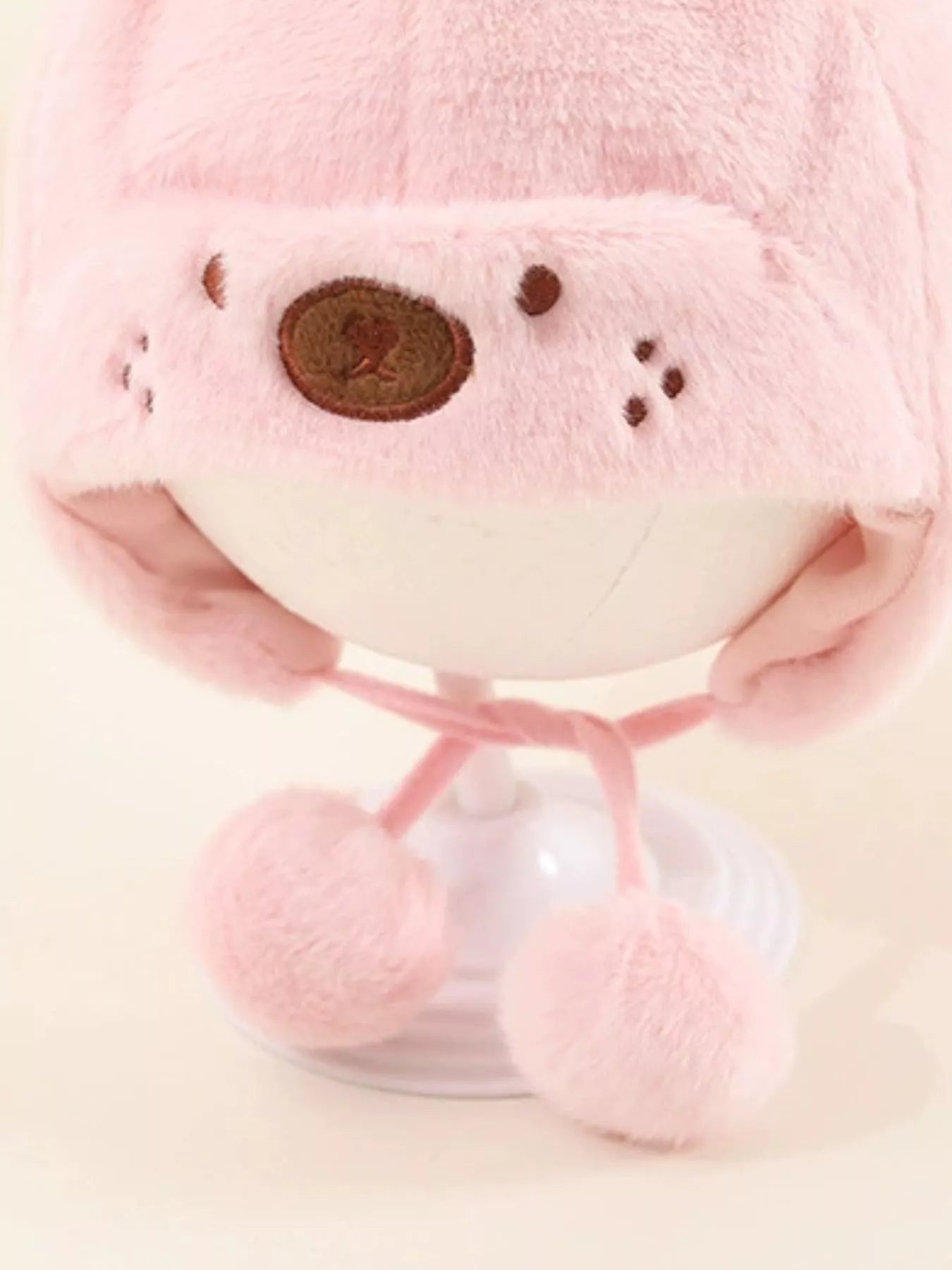 Children's Cute Bear Ear Plush Hat - PBNJ FASHIONS