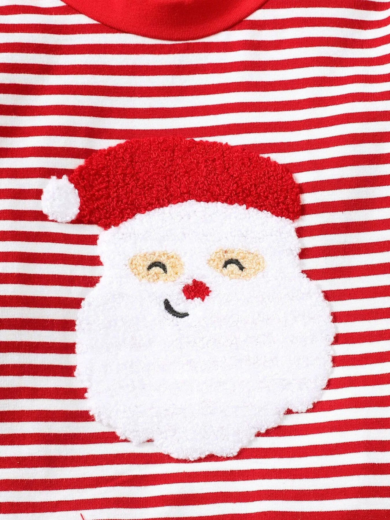 Children's Christmas Santa Striped Pajama Set - PBNJ FASHIONS