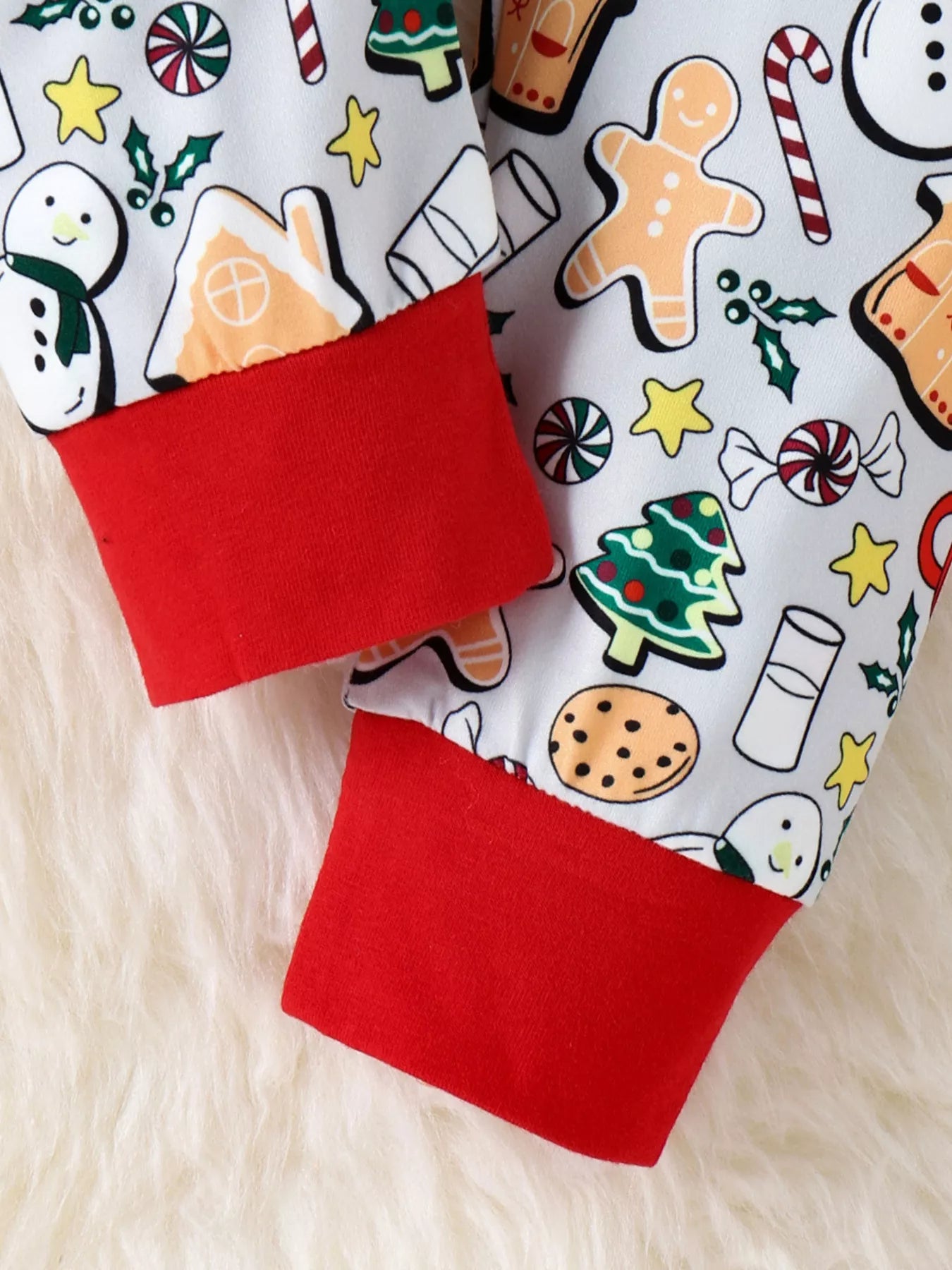 Children's Christmas Print Top and Pants Set - PBNJ FASHIONS