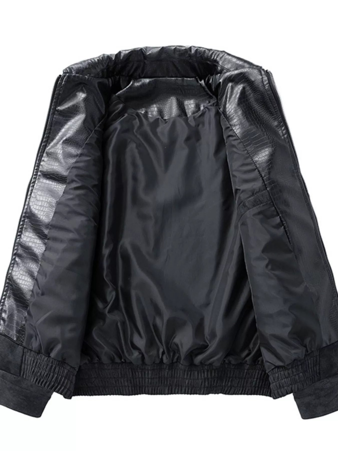 Men's Plus Size Vintage Style Zip Up Bomber Jacket - PBNJ FASHIONS