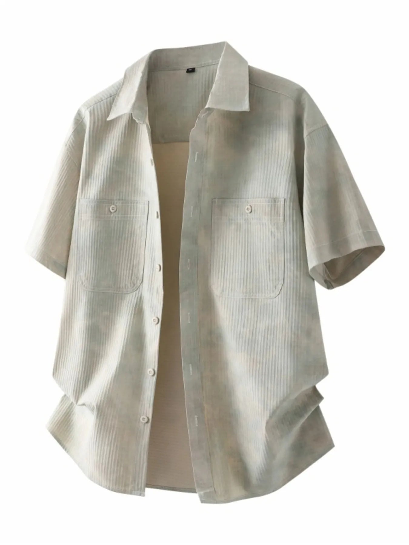Men's Plus Size Casual Short Sleeve Shirt - PBNJ FASHIONS