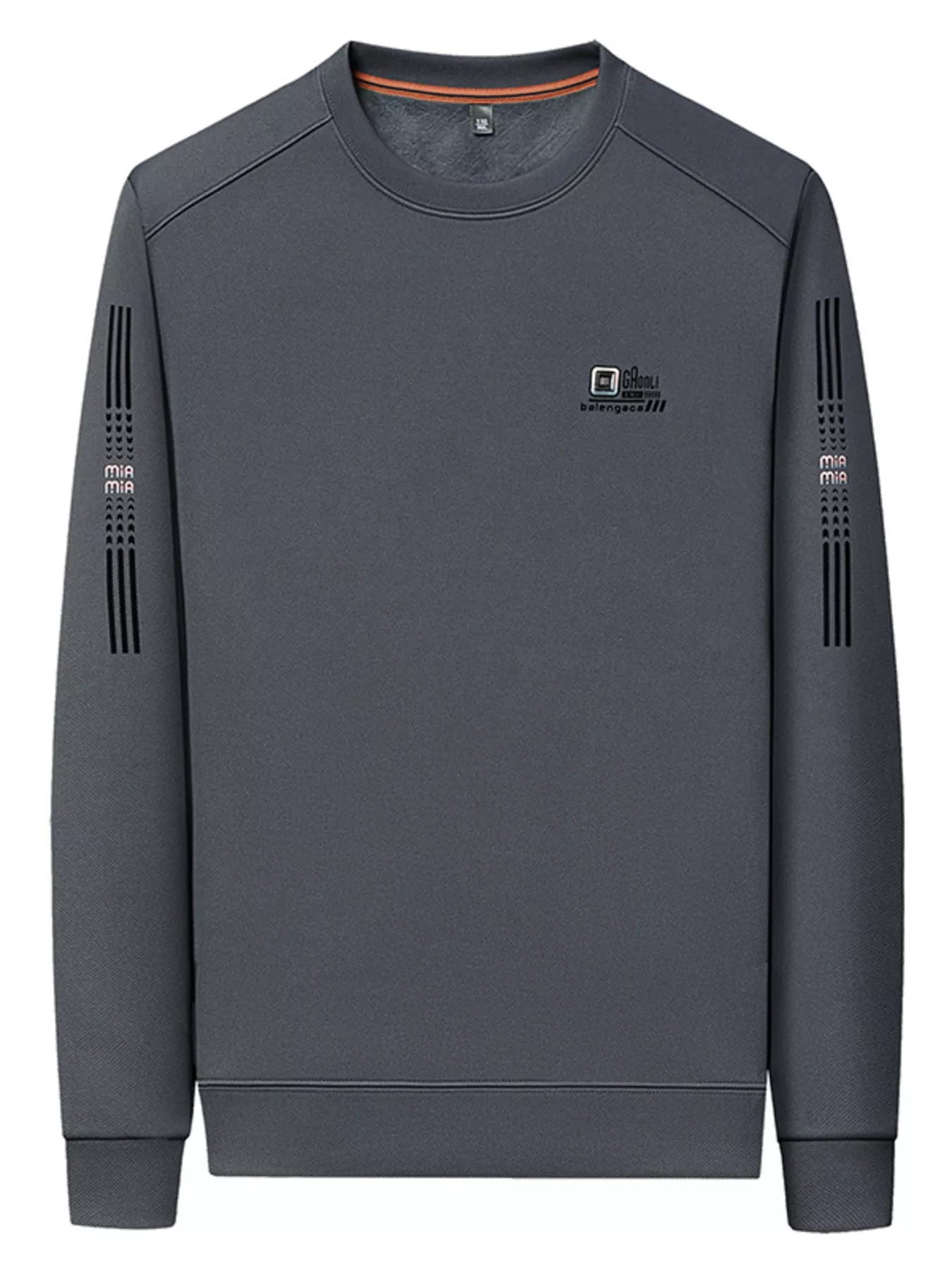 Men's Plus Size Casual Long Sleeve T-Shirt - PBNJ FASHIONS