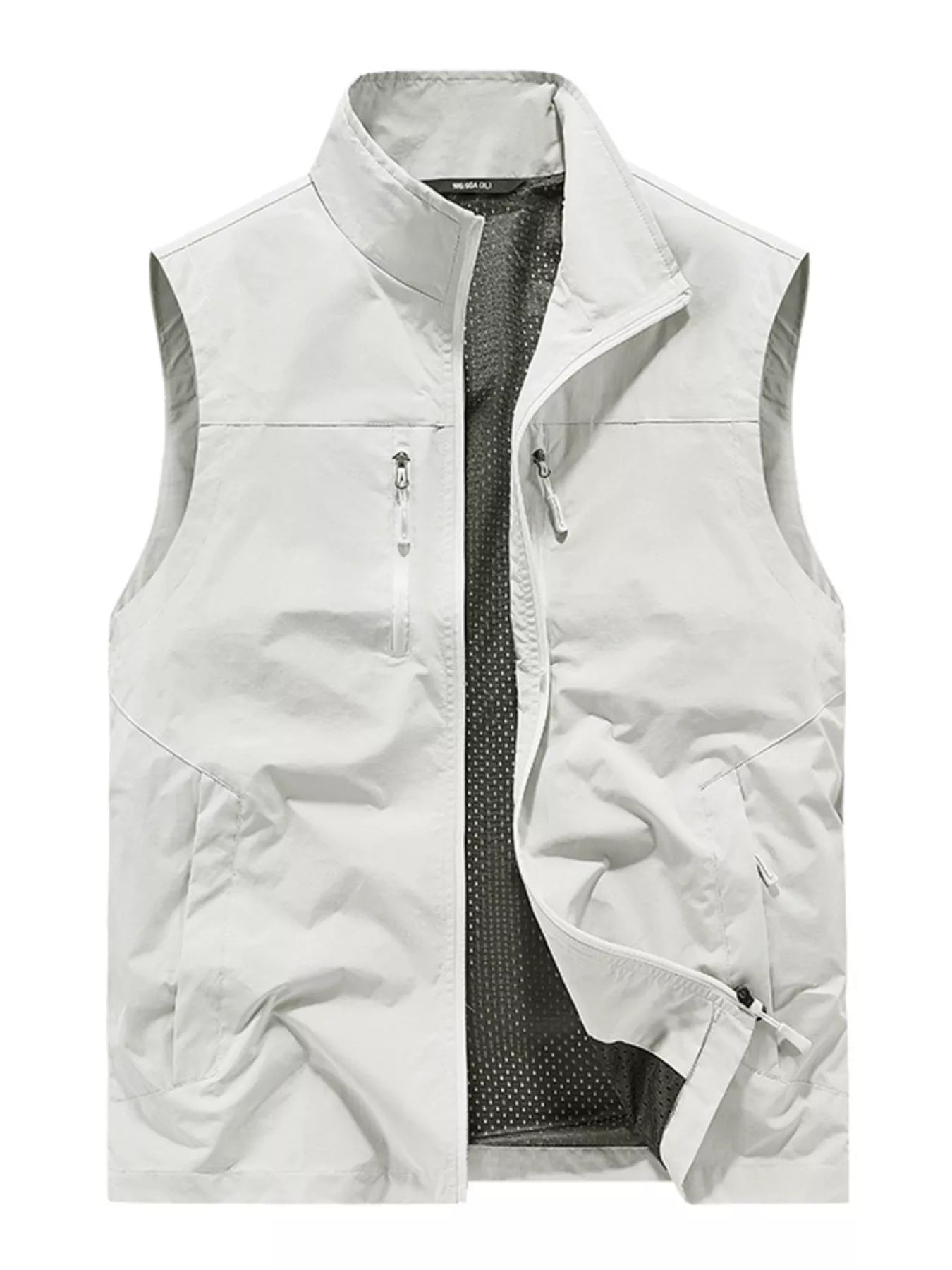 Men's Plus Size Lightweight Outdoor Zip Up Vest - PBNJ FASHIONS