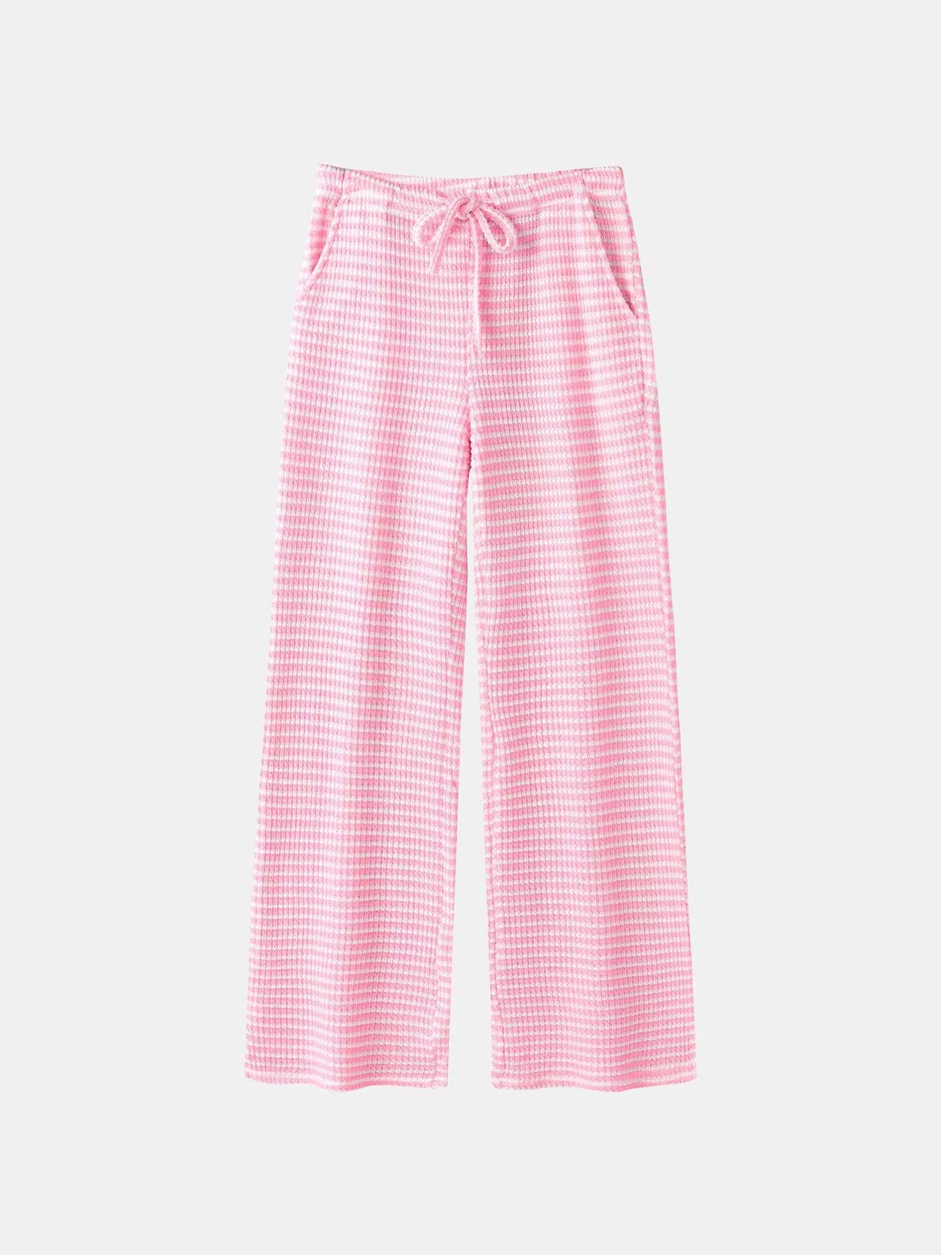 Wide Leg Pants: Comfort & Style in One Package - Pink-S- - PBNJ FASHIONS