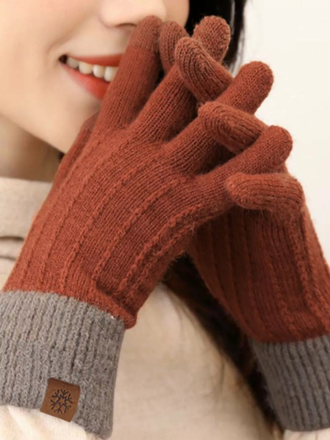 Warm Knitted Touchscreen Gloves - PBNJ FASHIONS
