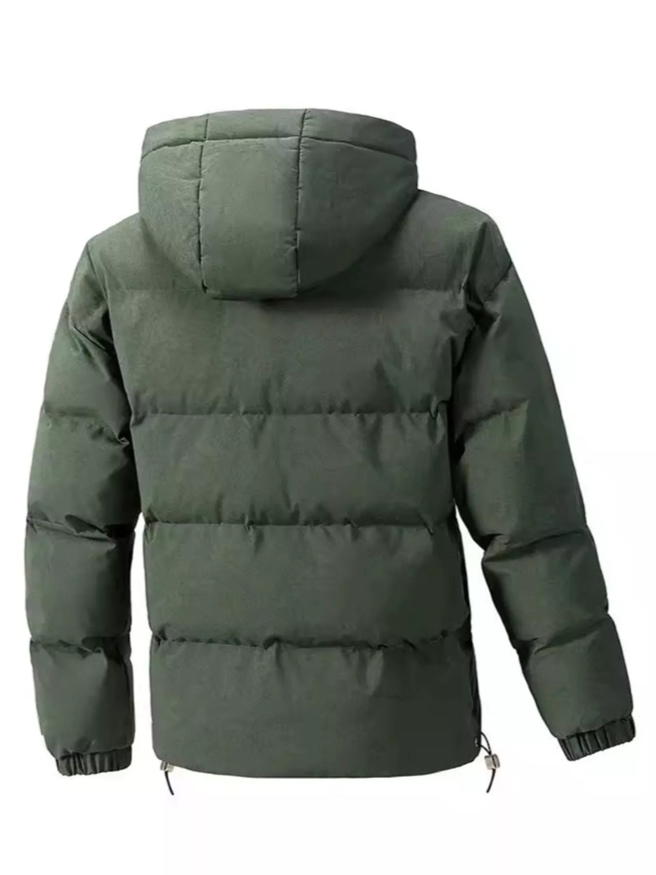Men's Plus Size Warm Padded Hooded Puffer Jacket - PBNJ FASHIONS