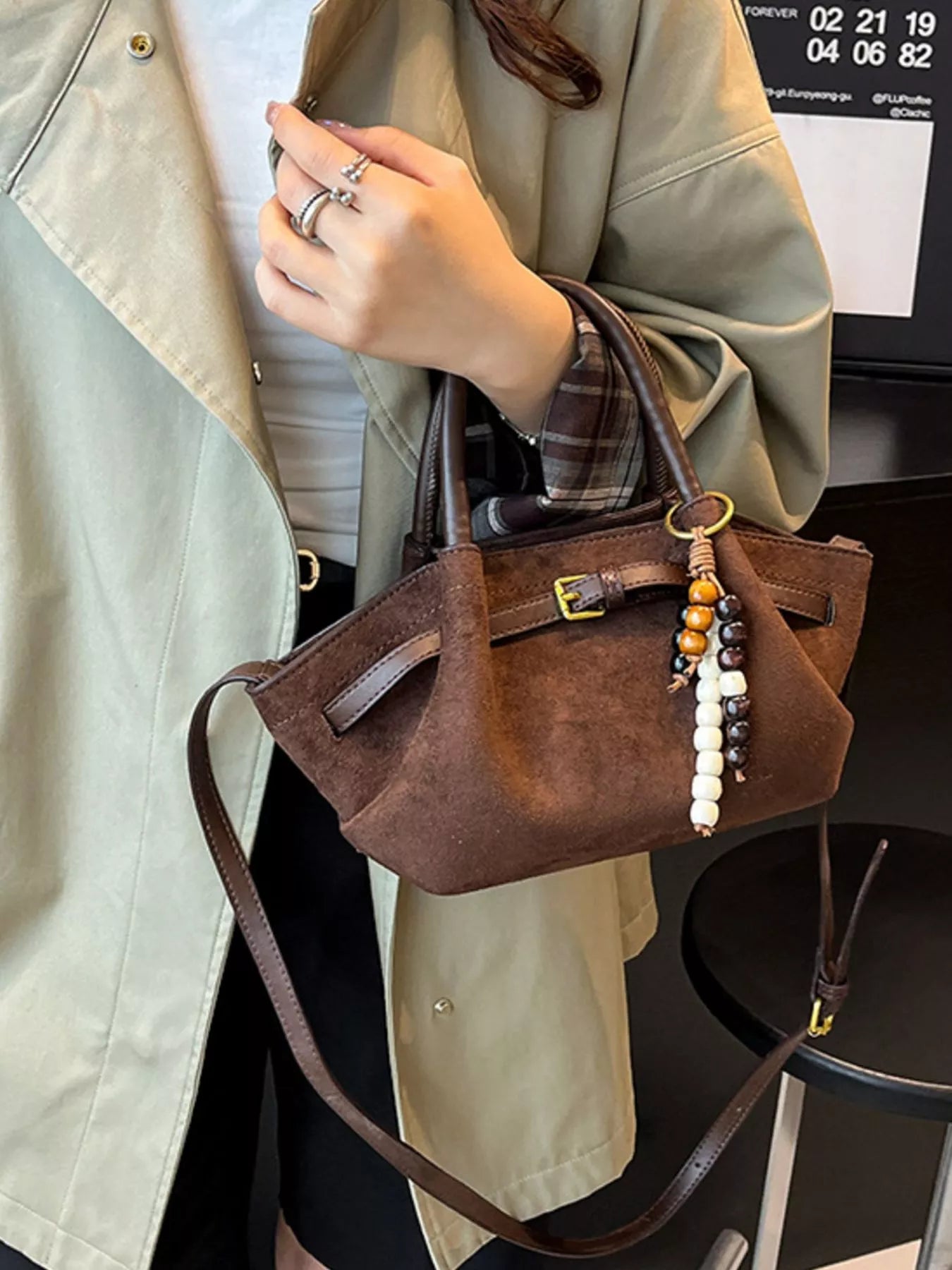 Buckle Decor Tote Bag - PBNJ FASHIONS