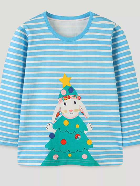 Children's Christmas Tree Long Sleeve T-Shirt - PBNJ FASHIONS