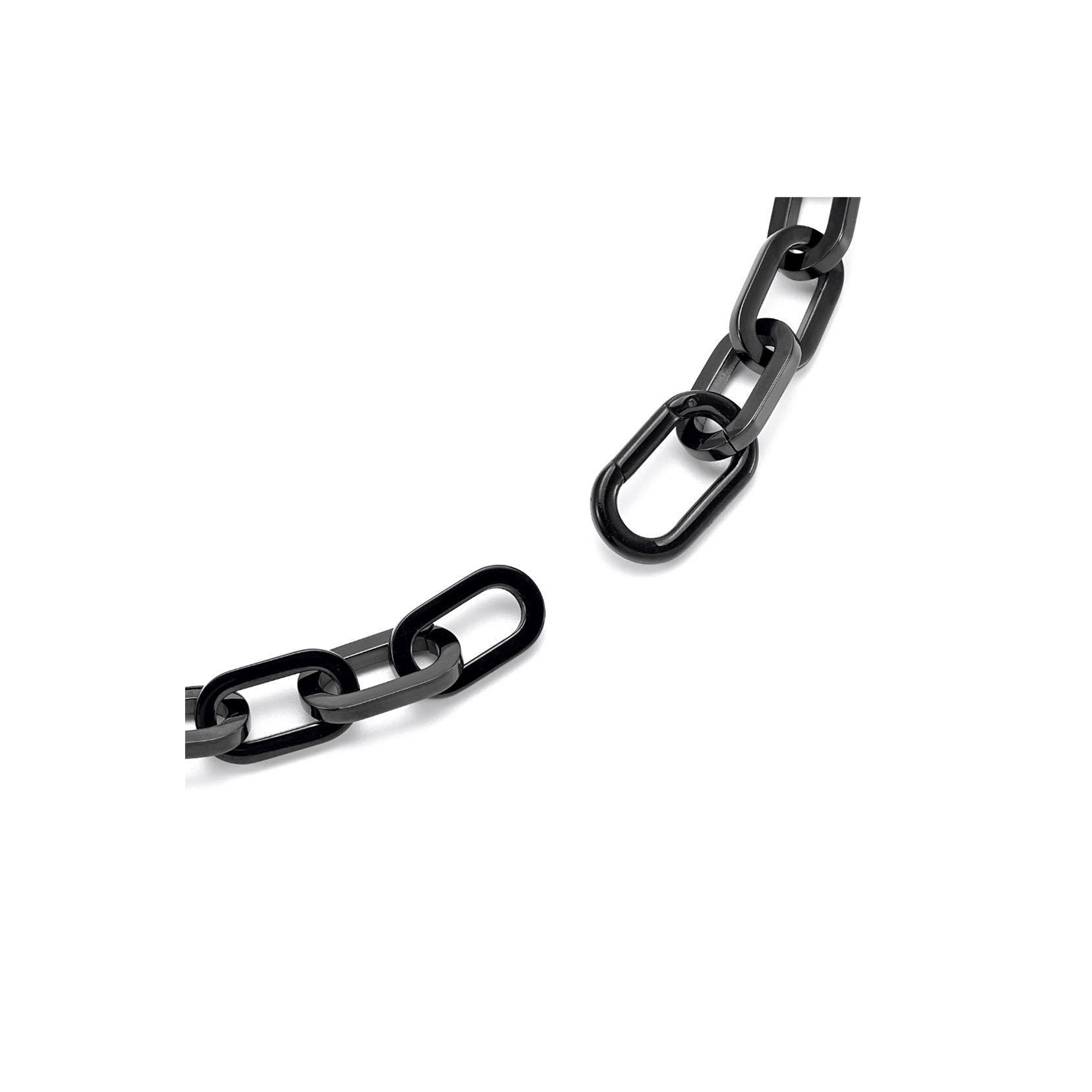 BG200B B.Tiff Black Paperclip Bracelet - PBNJ FASHIONS