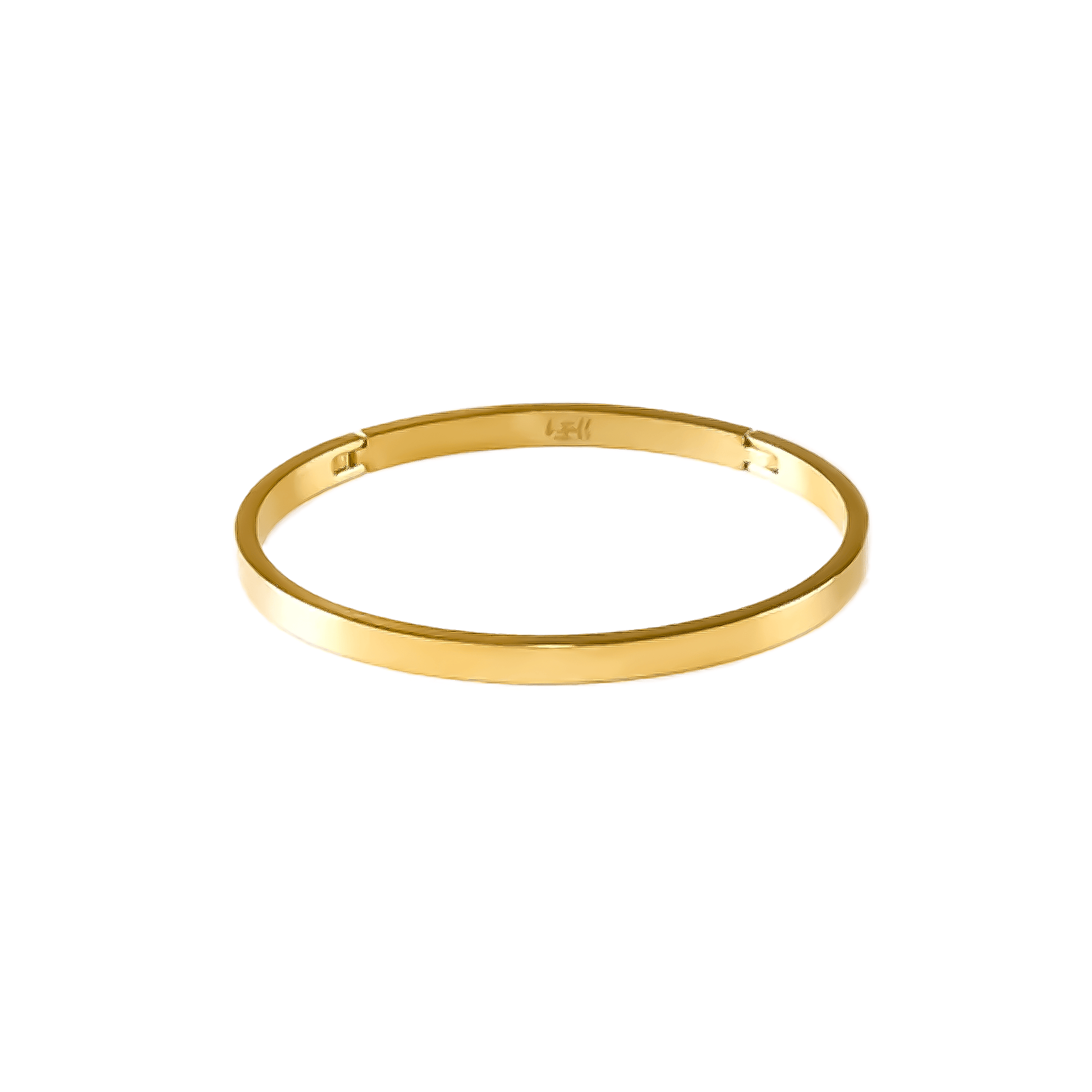 BG300G B.Tiff Simplicity Narrow Gold Bangle Bracelet - PBNJ FASHIONS