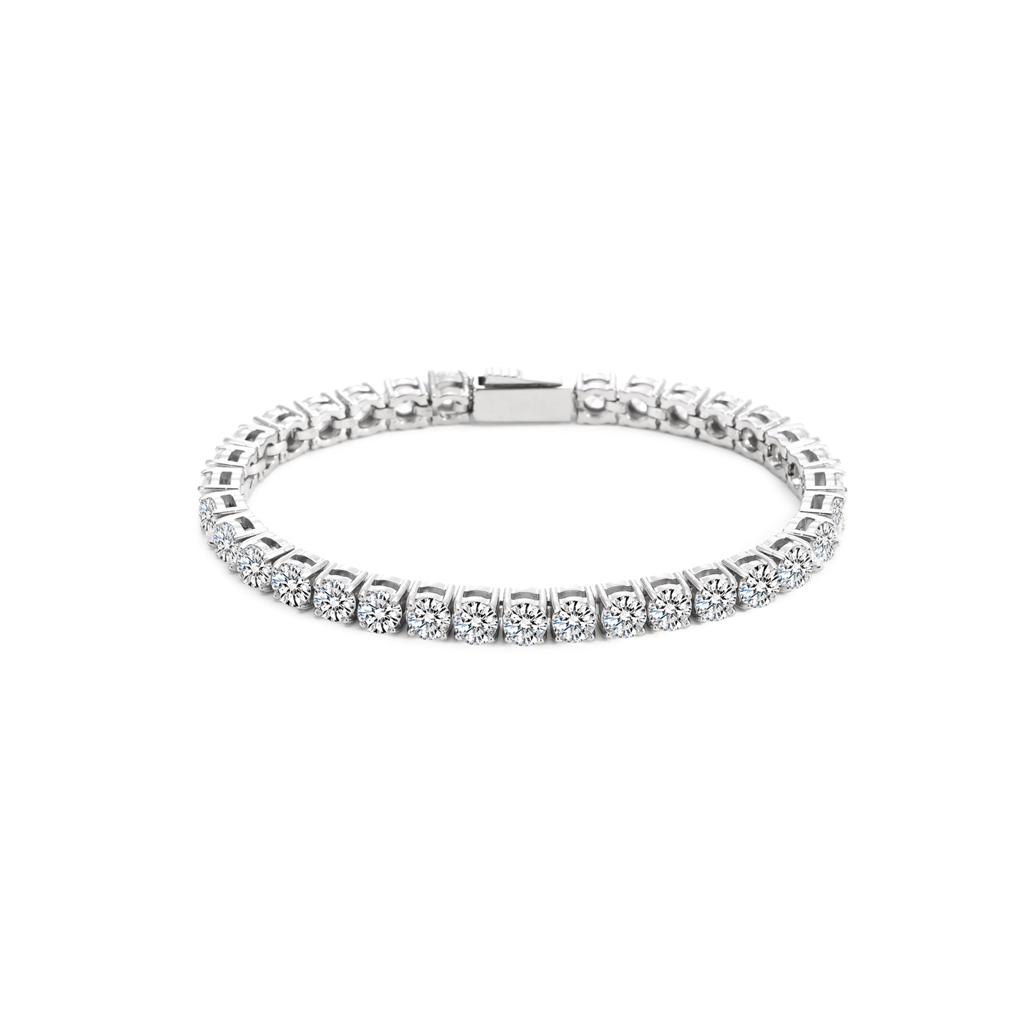 BG500W B.Tiff 5mm Tennis Bracelet - PBNJ FASHIONS