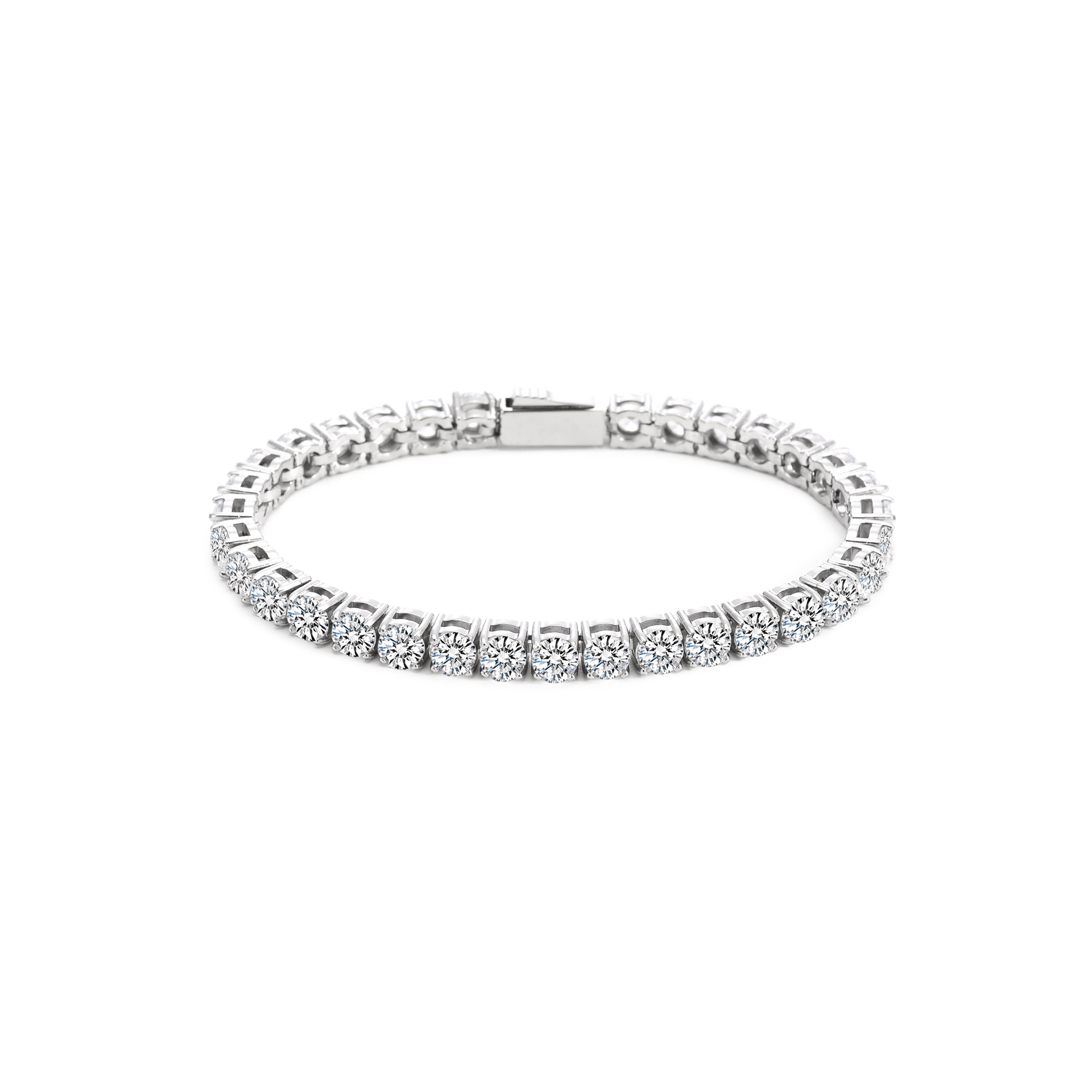 BG500W B.Tiff 5mm Tennis Bracelet - PBNJ FASHIONS