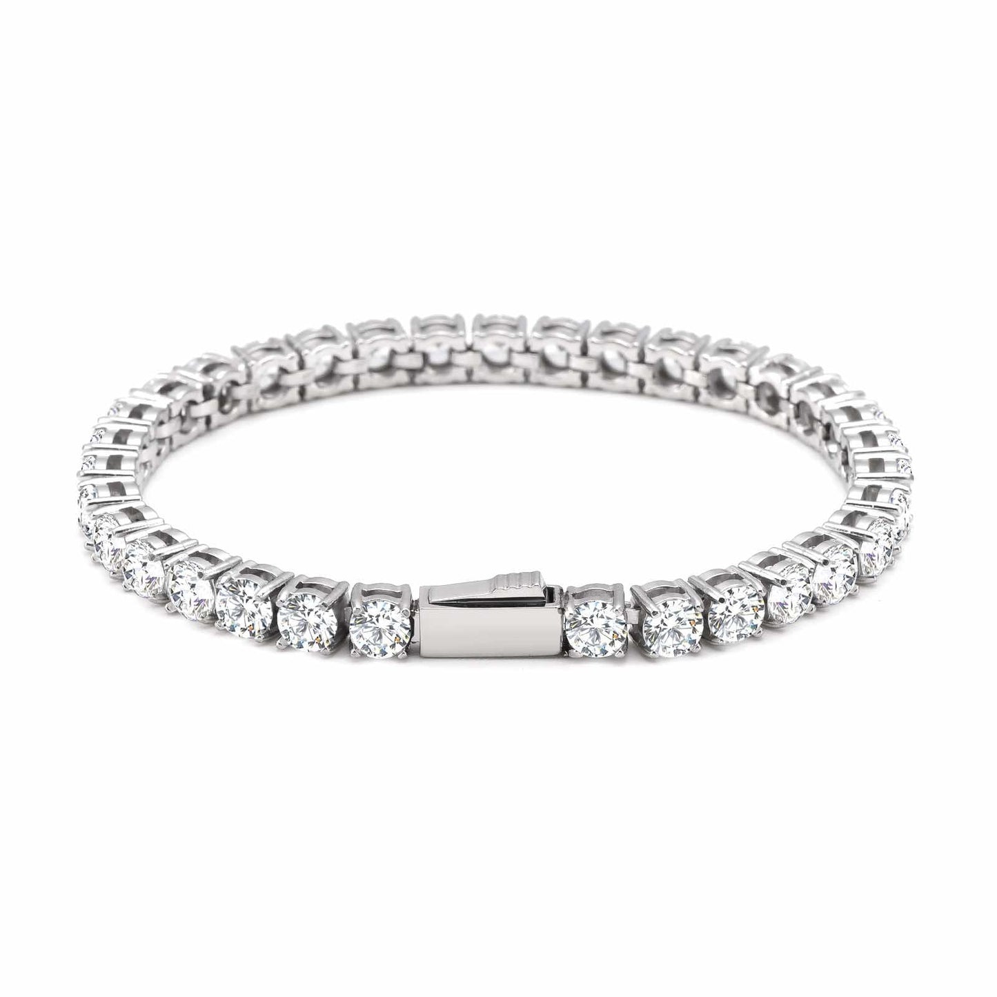 BG500W B.Tiff 5mm Tennis Bracelet - PBNJ FASHIONS