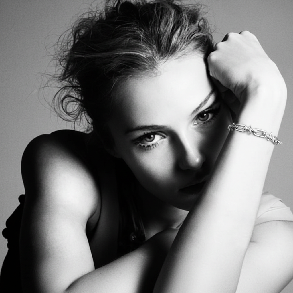 BG515W B.Tiff Talon Chain Bracelet