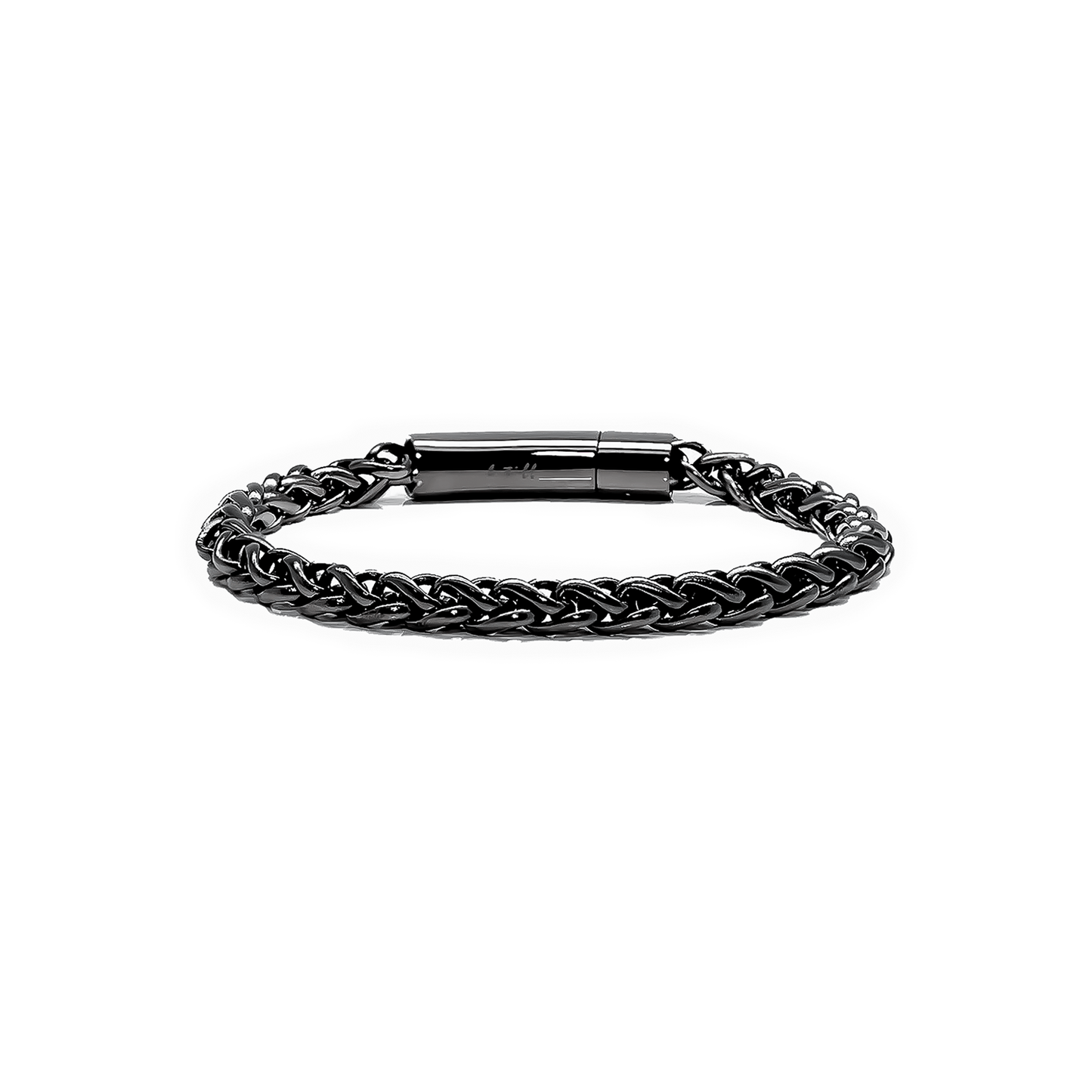 BG550GM B.Tiff Gun Metal Prince of Wales Chain Bracelet - PBNJ FASHIONS