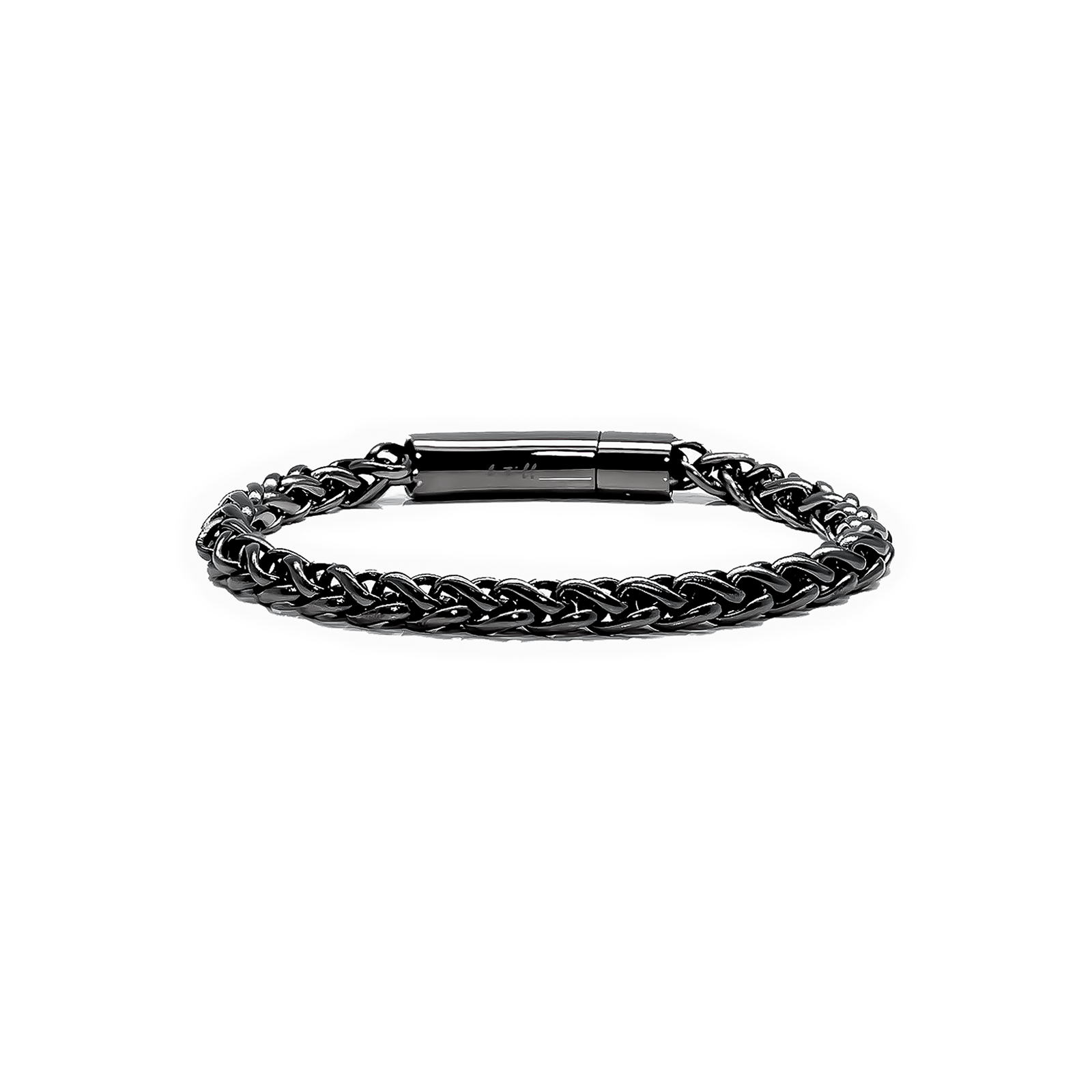 BG550GM B.Tiff Gun Metal Prince of Wales Chain Bracelet - PBNJ FASHIONS