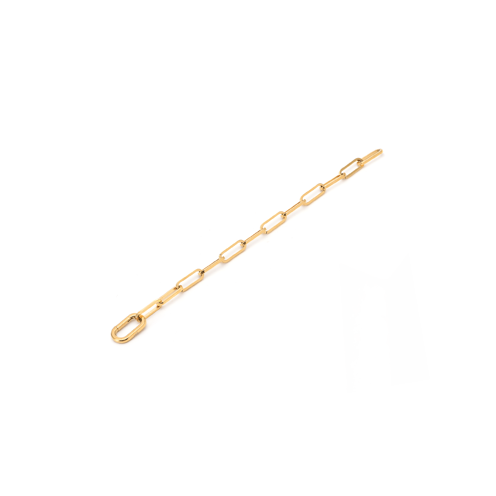 BG860G B.Tiff "Jemma" Paperclip Link Gold Plated Bracelet - PBNJ FASHIONS
