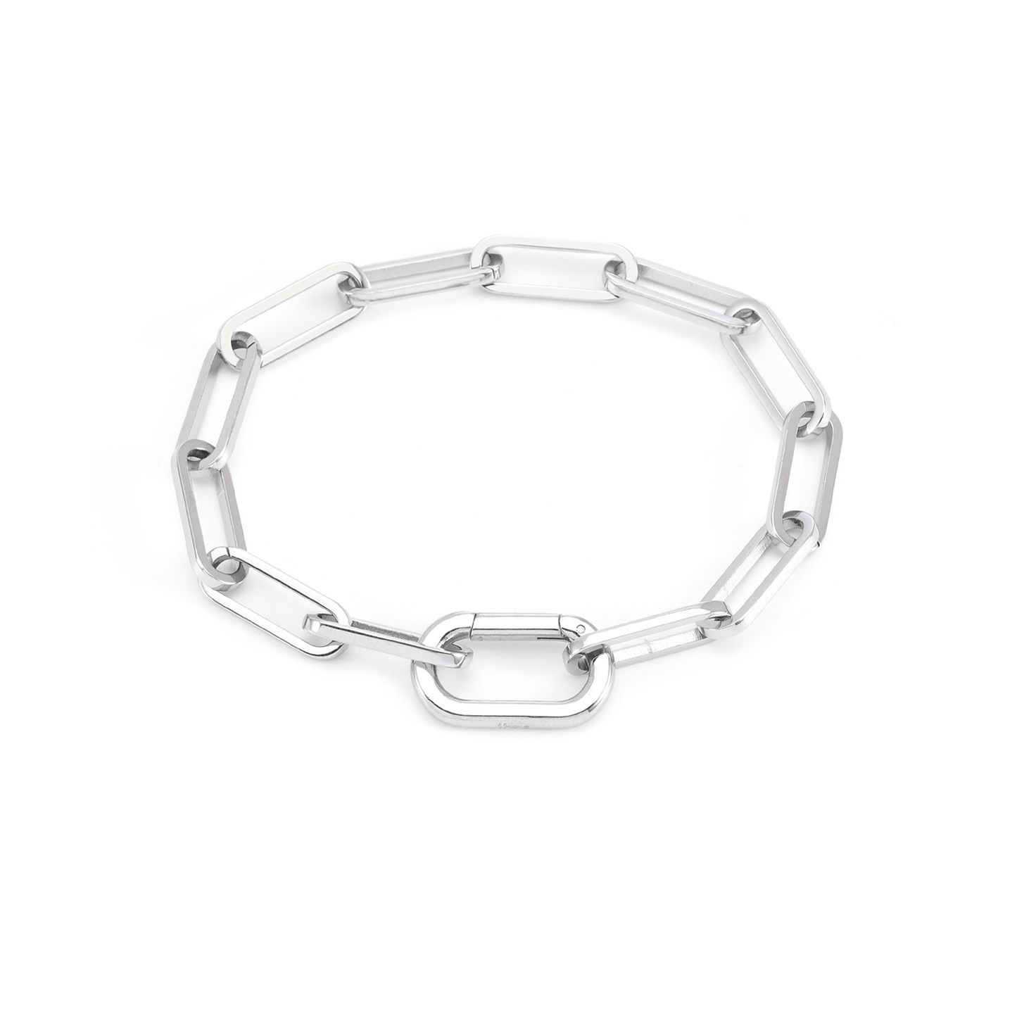 BG860W B.Tiff "Jemma" Paperclip Link Bracelet - PBNJ FASHIONS