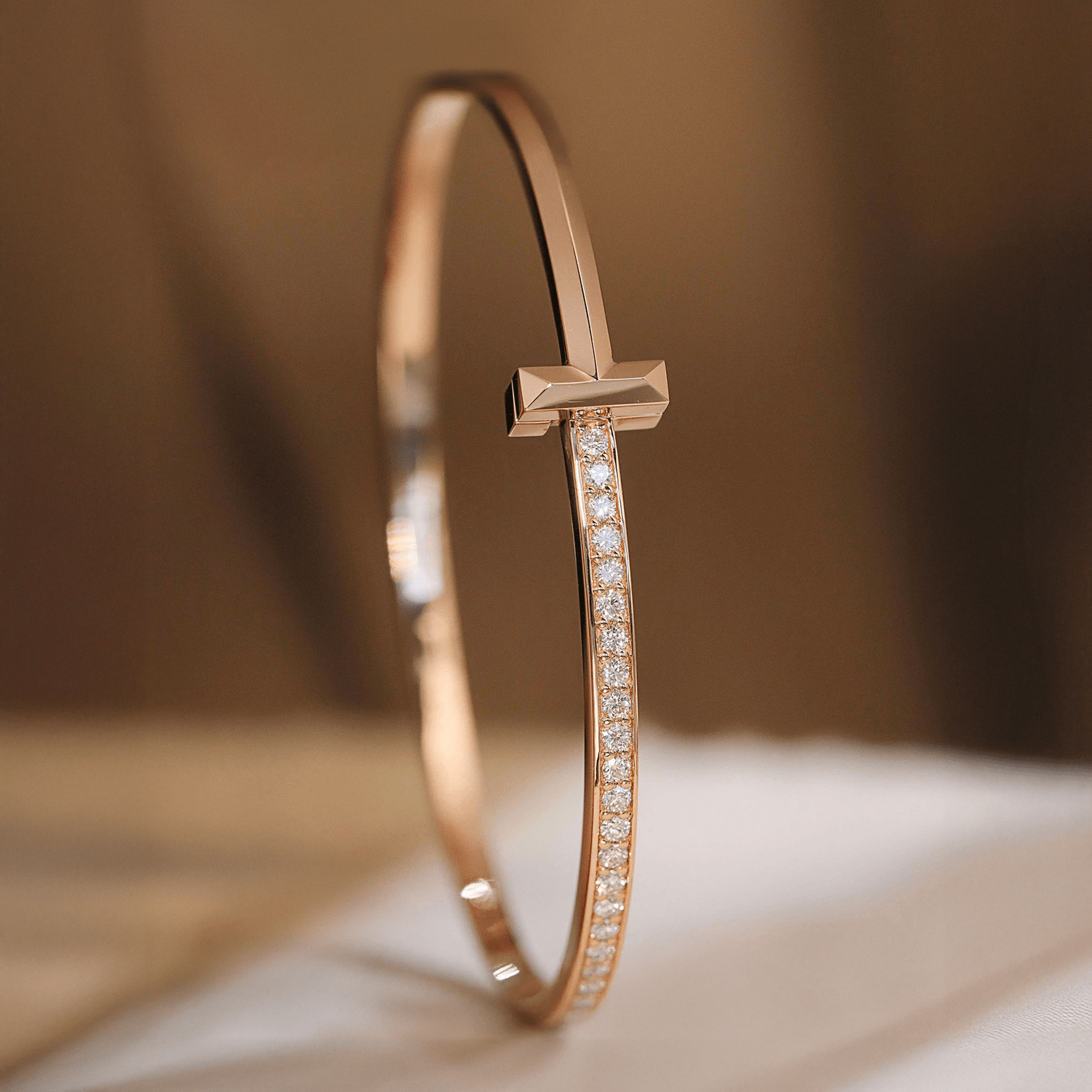BG882RG B.Tiff Rose Gold Unisson Bangle Bracelet - PBNJ FASHIONS