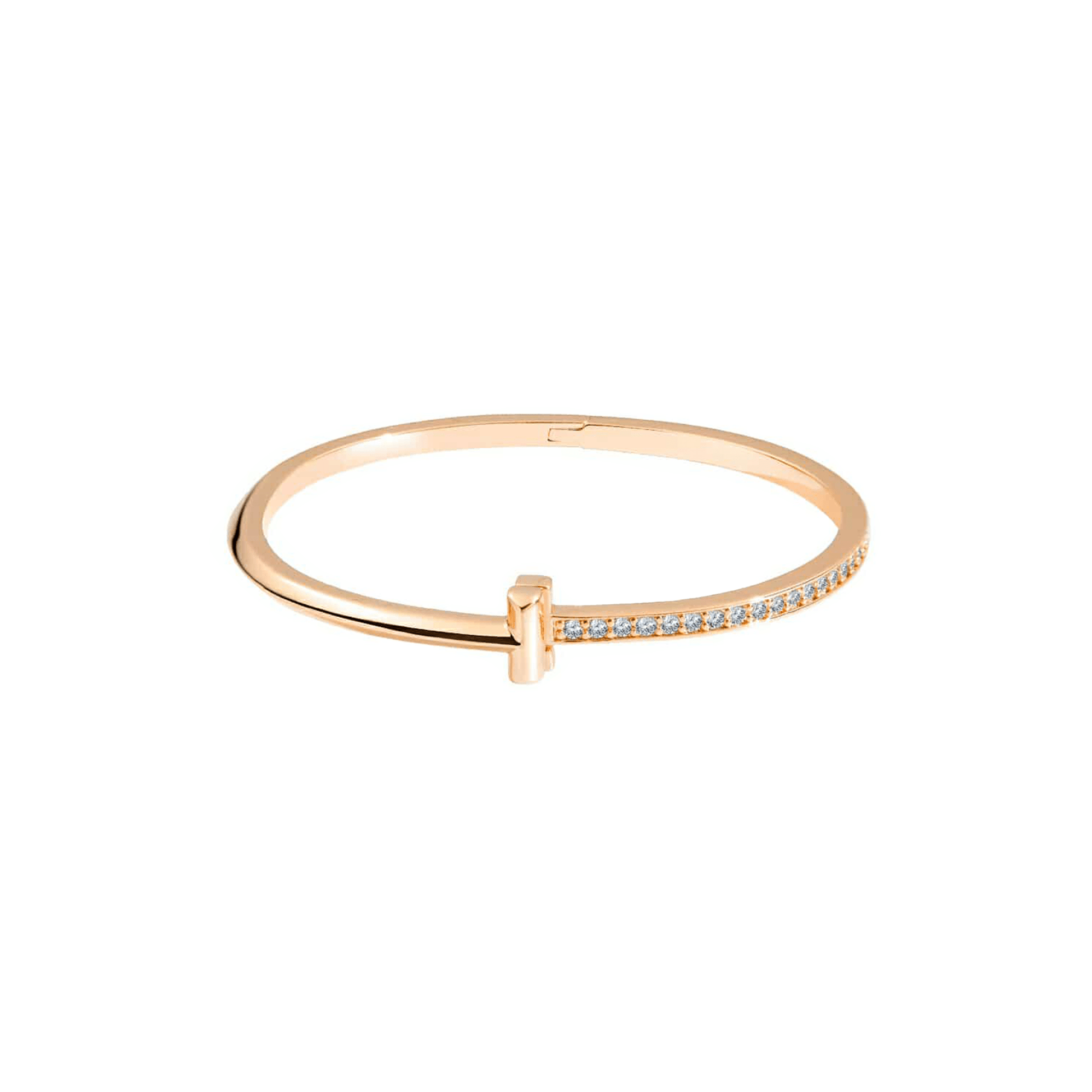 BG882RG B.Tiff Rose Gold Unisson Bangle Bracelet - PBNJ FASHIONS