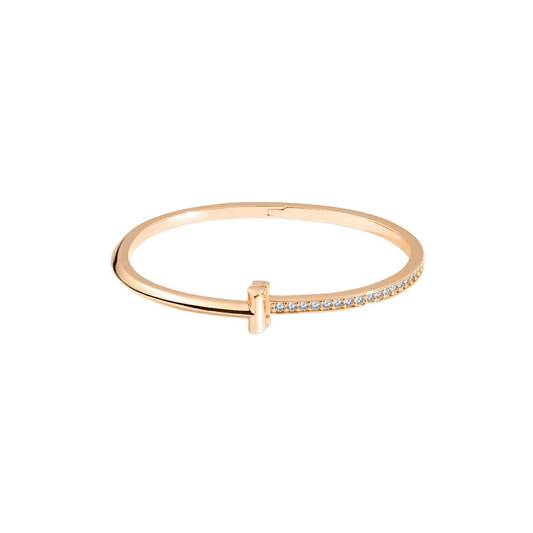 BG882RG B.Tiff Rose Gold Unisson Bangle Bracelet - PBNJ FASHIONS