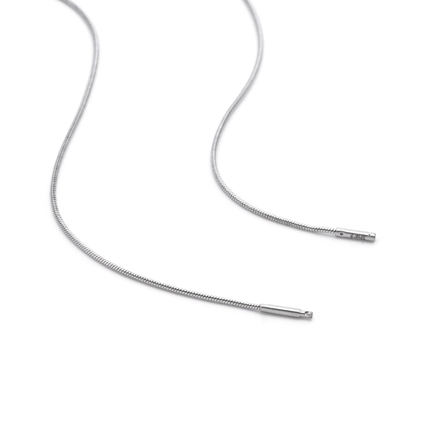 C030W B.Tiff Thin Coil Chain - PBNJ FASHIONS