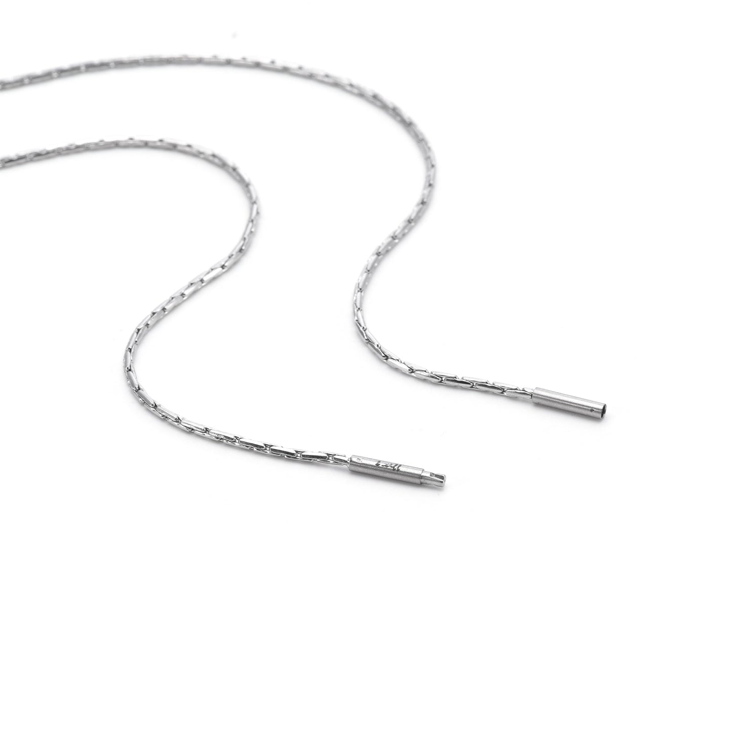 C031W B.Tiff Diamond Cut Thin Chain Necklace - PBNJ FASHIONS