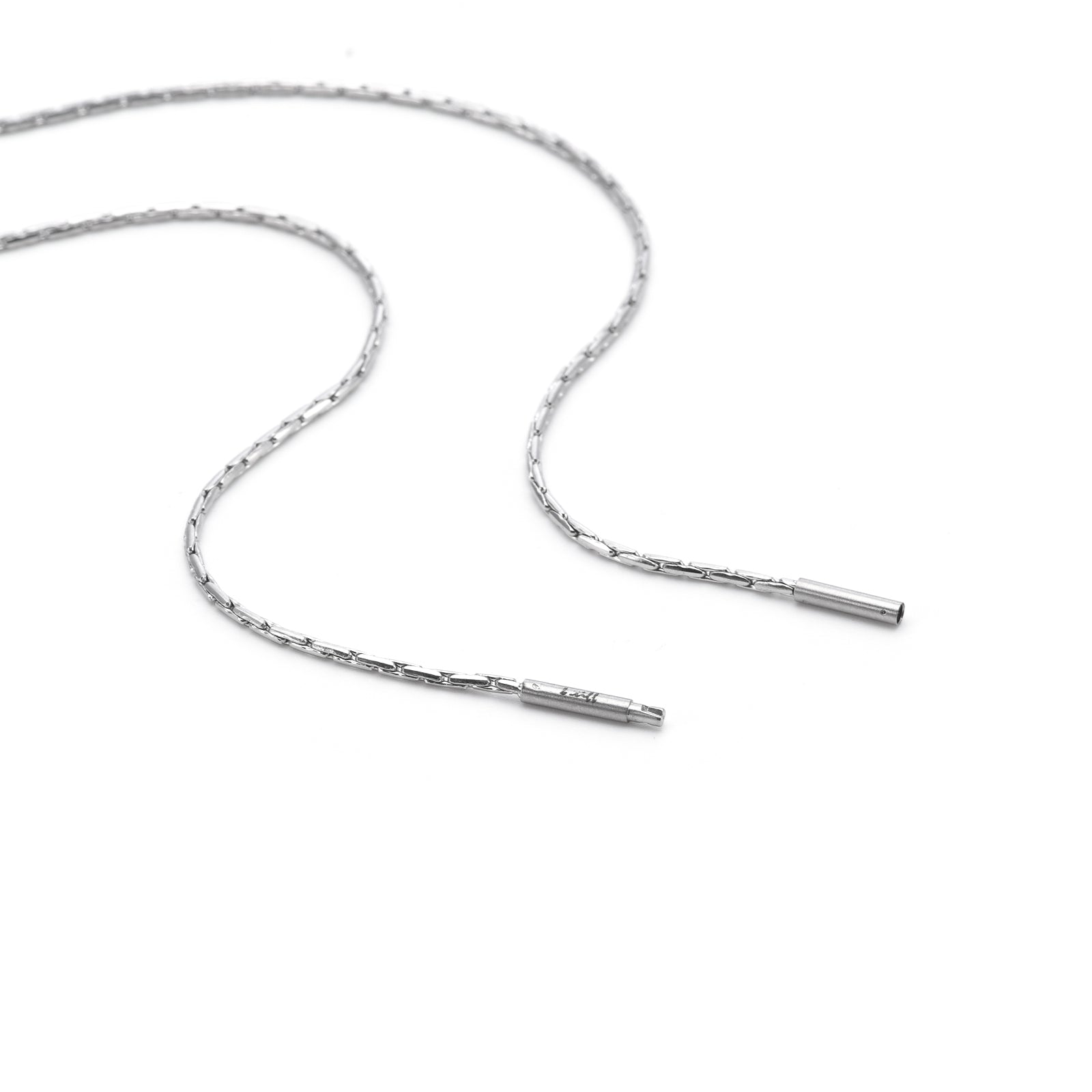 C031W B.Tiff Diamond Cut Thin Chain Necklace - PBNJ FASHIONS