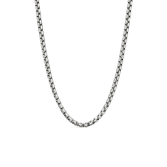 C049W B.Tiff Round Box Chain - PBNJ FASHIONS