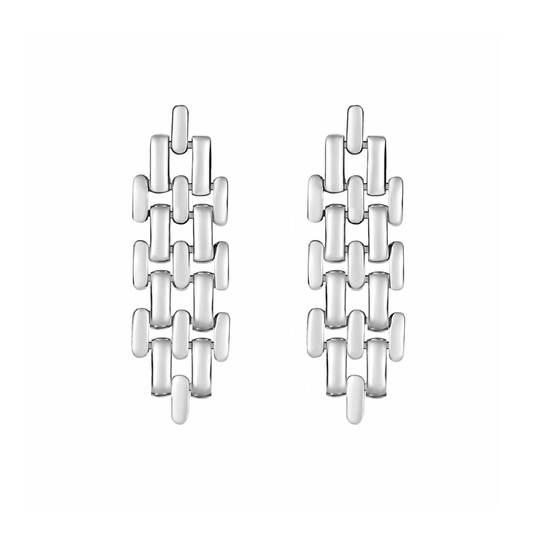 ER004W B.Tiff Ripple Earrings - PBNJ FASHIONS