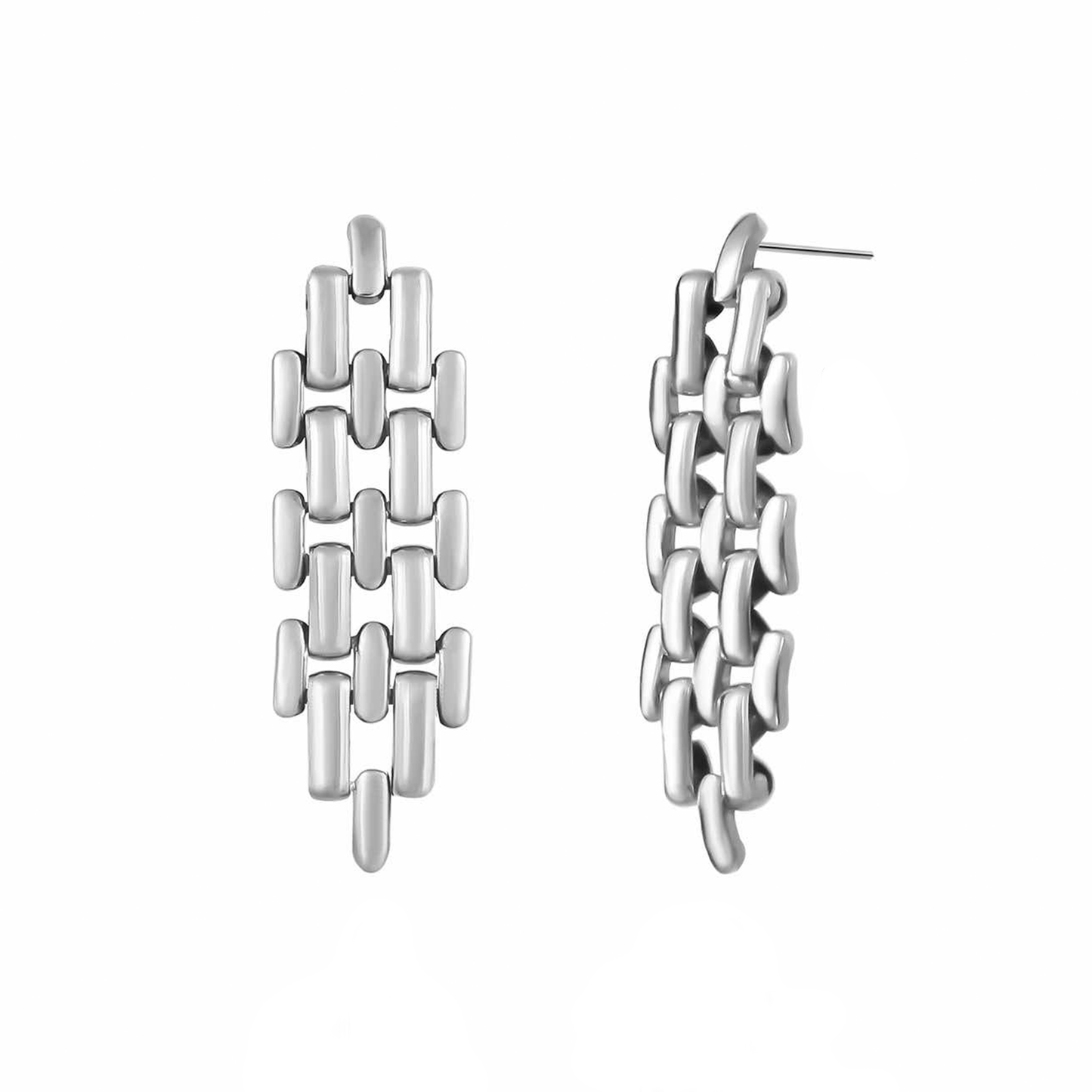 ER004W B.Tiff Ripple Earrings - PBNJ FASHIONS
