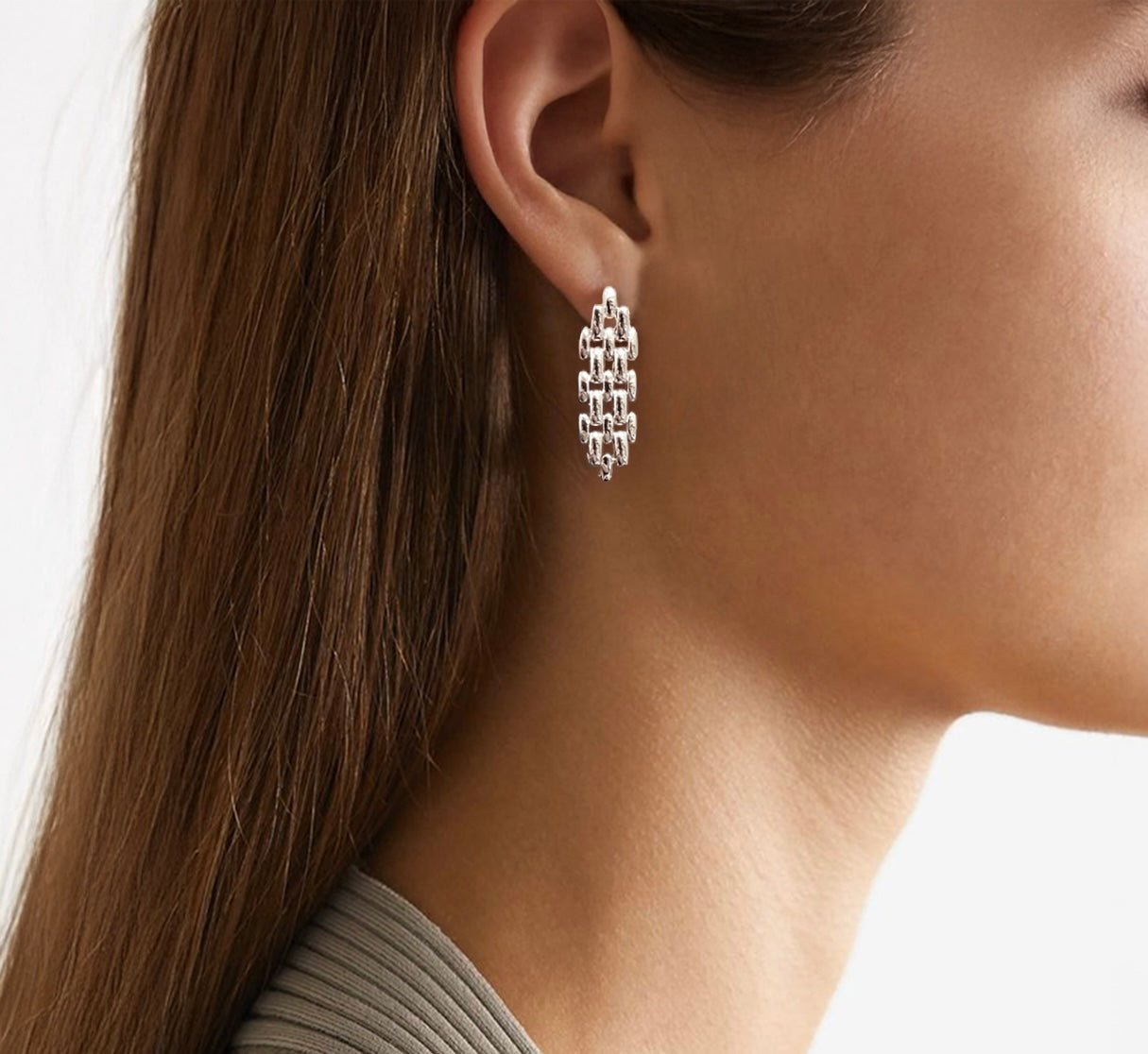 ER004W B.Tiff Ripple Earrings - PBNJ FASHIONS