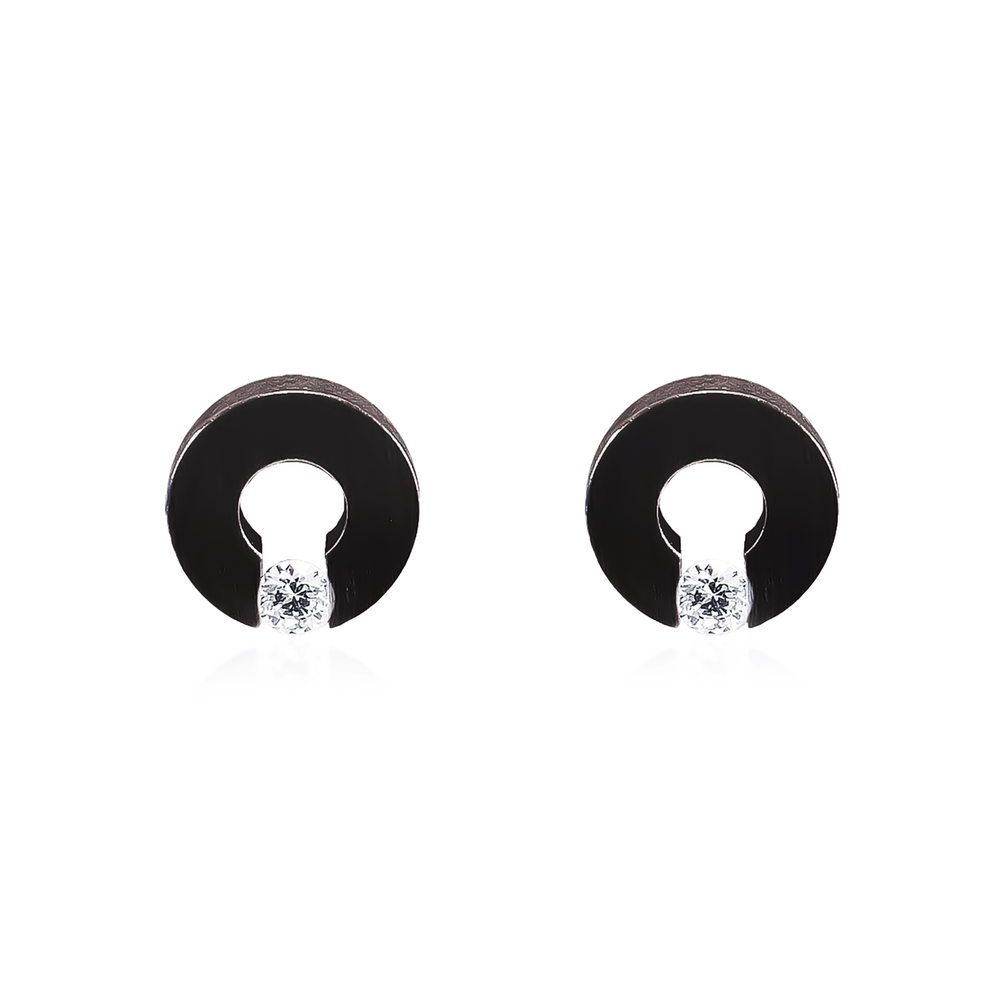 ER100B B.Tiff Black Malfinia Earrings - PBNJ FASHIONS