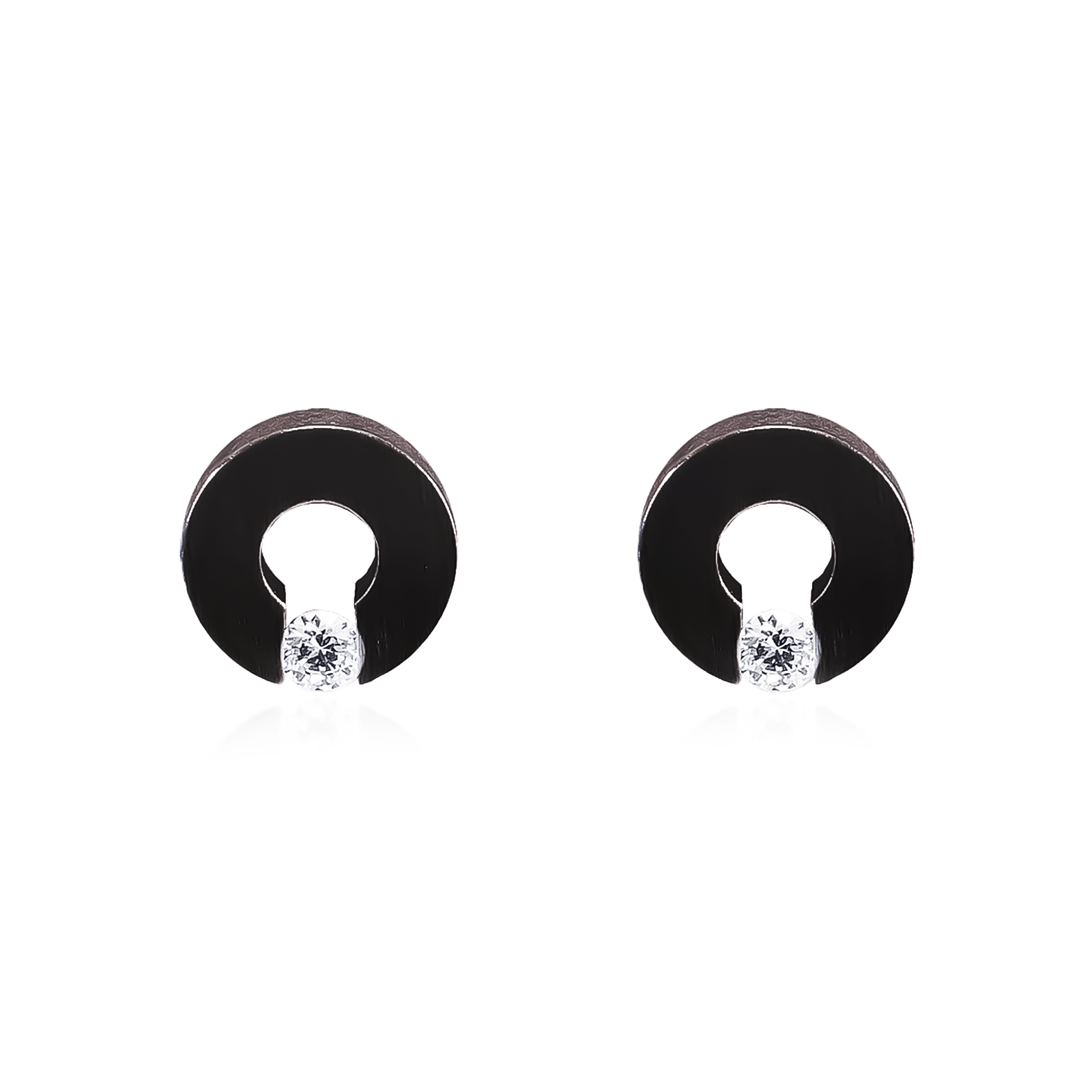 ER100B B.Tiff Black Malfinia Earrings - PBNJ FASHIONS