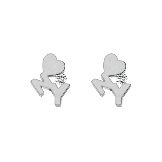 ER111W LoveNY Earrrings - PBNJ FASHIONS