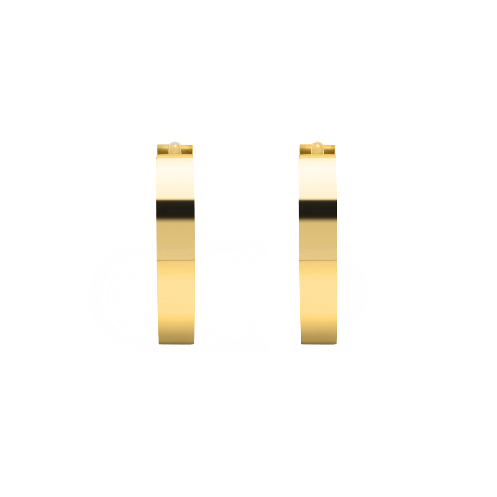 ER300G B.Tiff Gold Hoop Earrings - PBNJ FASHIONS