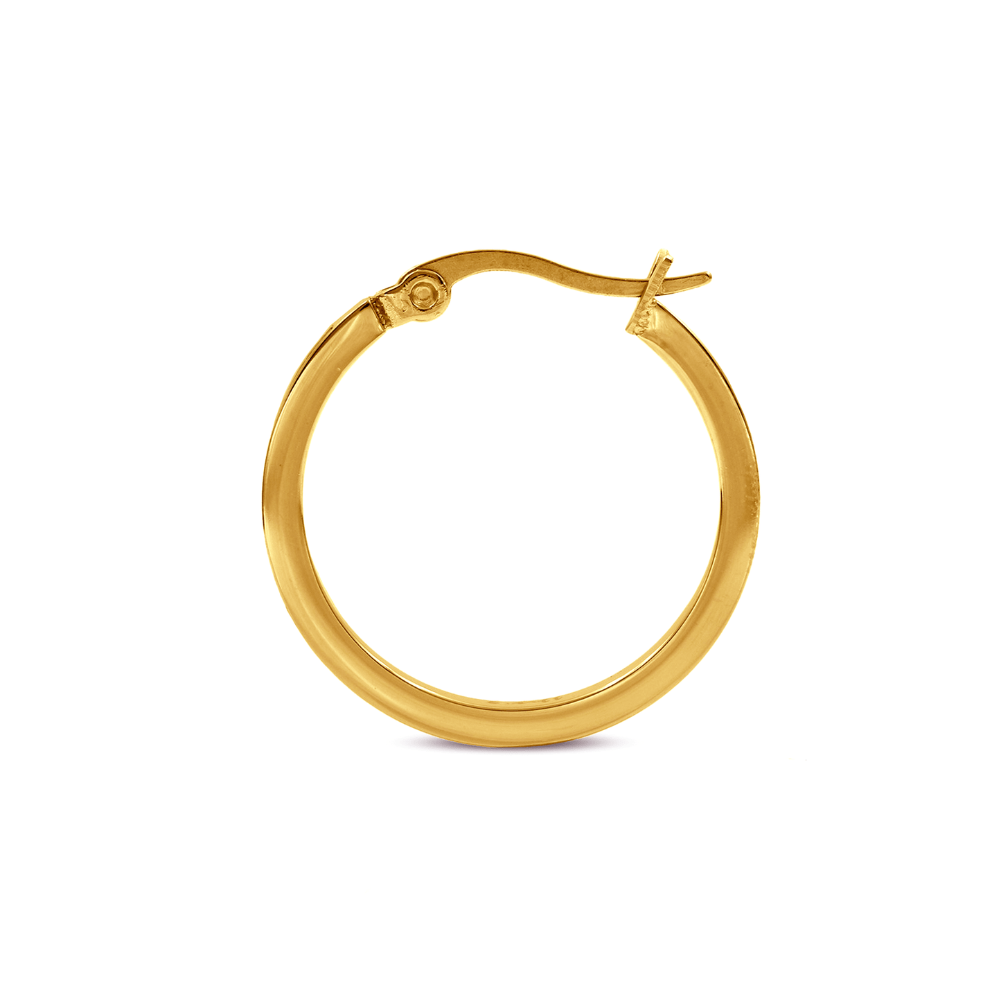 ER310G B.Tiff Gold Pavé 28 - Stone Classic Small Hoop Earrings - PBNJ FASHIONS