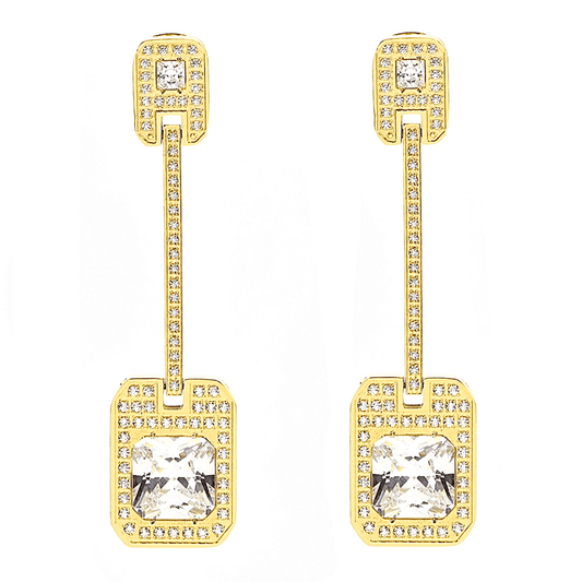 ER650G B.Tiff Gold Soirée Earrings - PBNJ FASHIONS