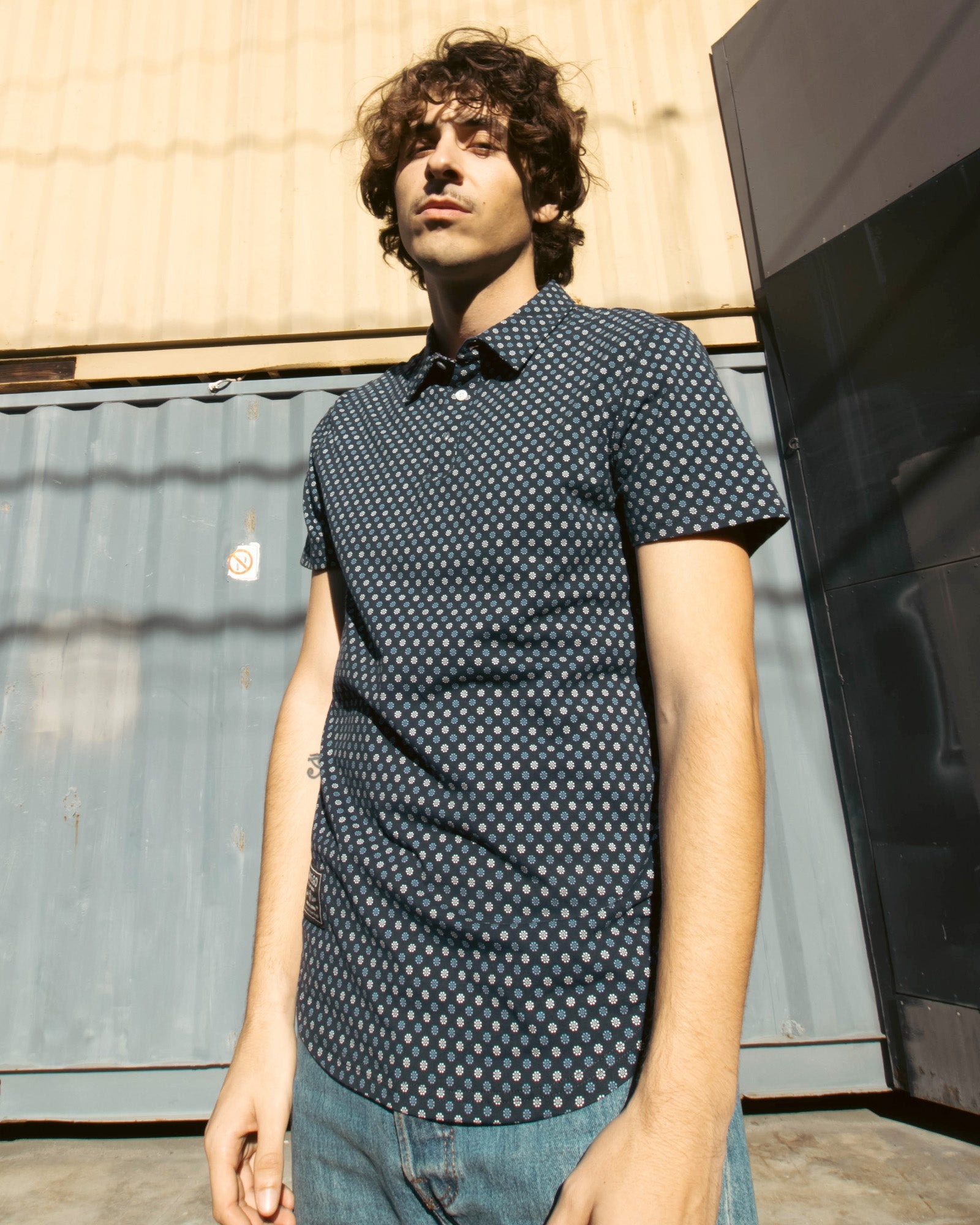 ZIMEGO Mens Short Sleeve Golf Polo Stretch Office Casual Holiday T-Shirt-0