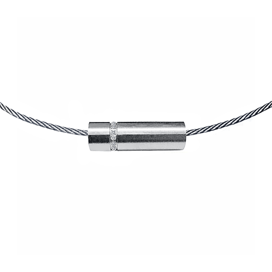 PT080W B.Tiff Pavé Rouleau Pendant - PBNJ FASHIONS
