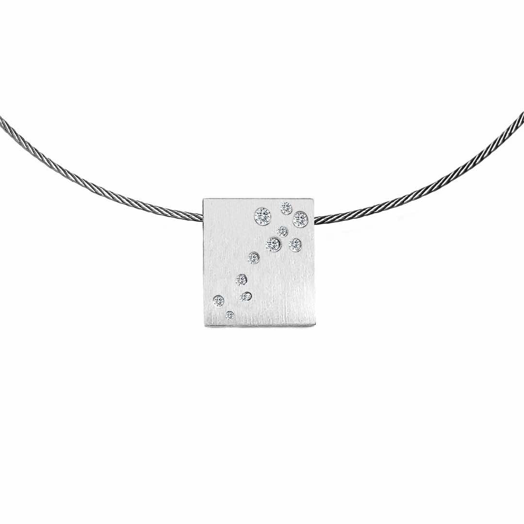 PT094W B.Tiff Pavé Galaxie Pendant - PBNJ FASHIONS
